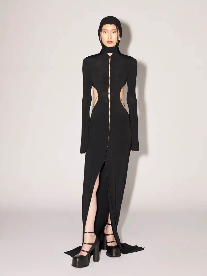 CHAIN LONG DRESS