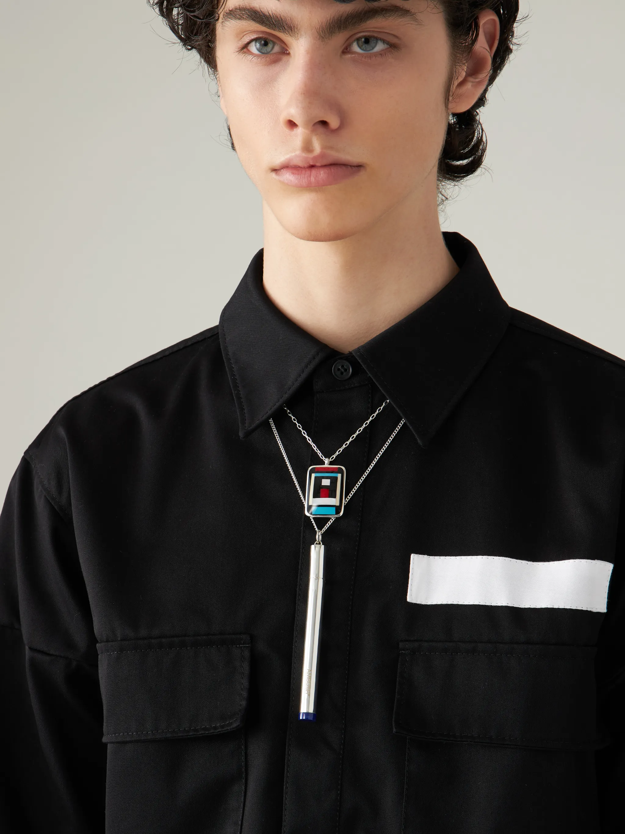 CIG CASE STONE NECKLACE