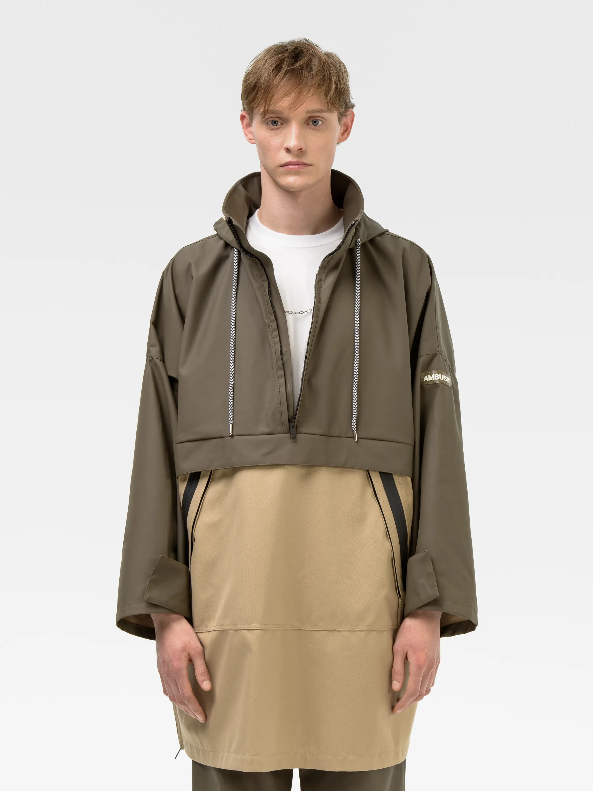 COATED ANORAK PARKA