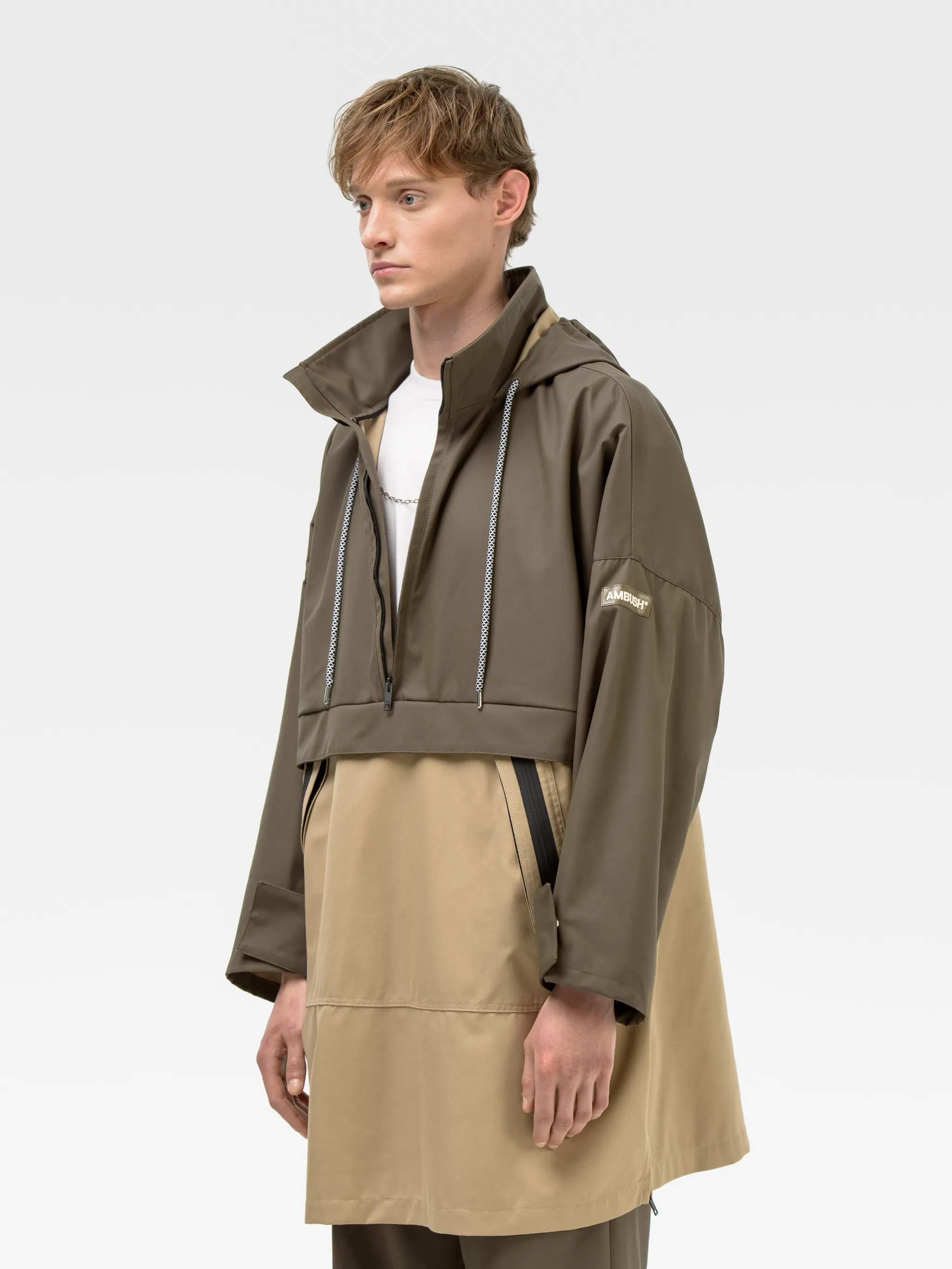 COATED ANORAK PARKA