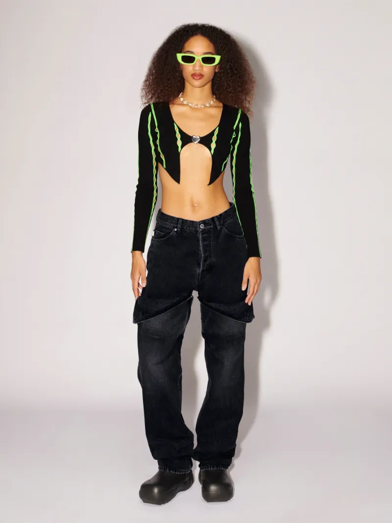 Crop Knit Cardigan
