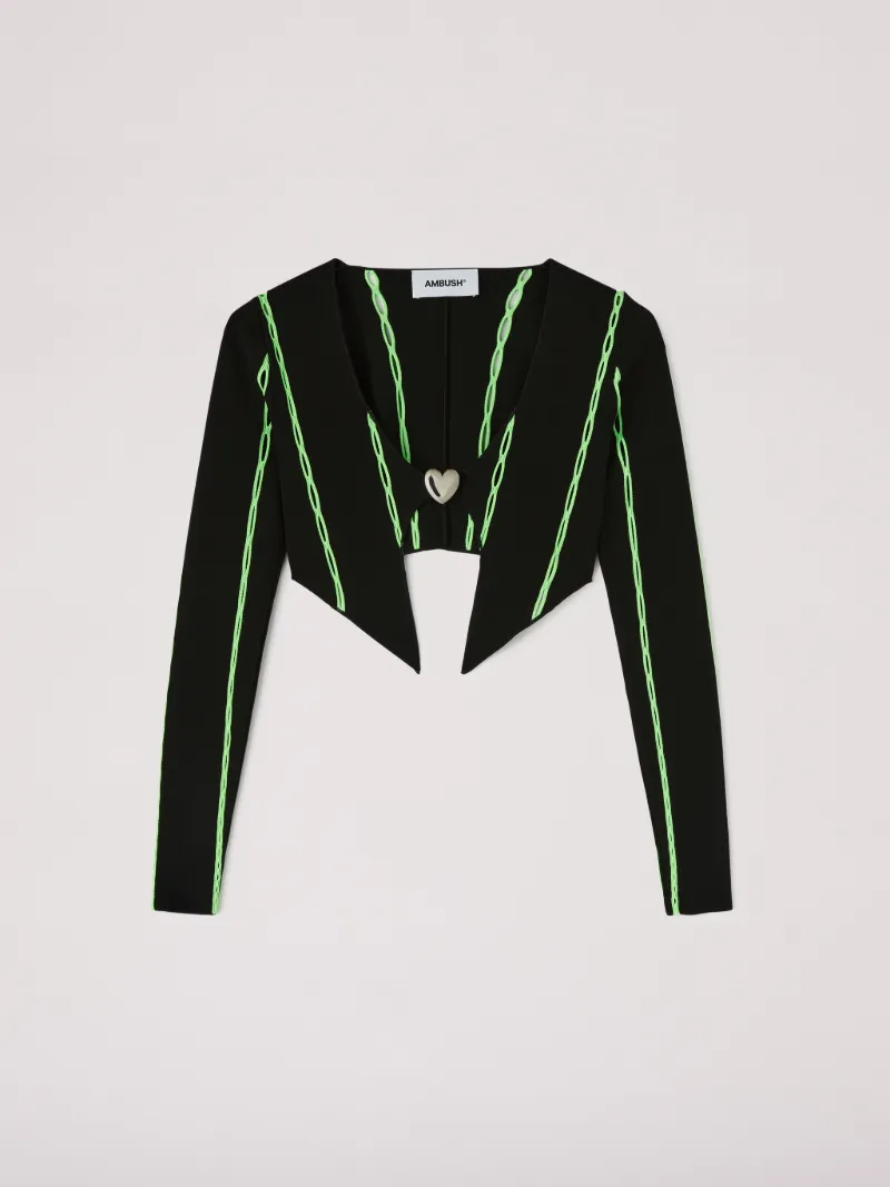 Crop Knit Cardigan