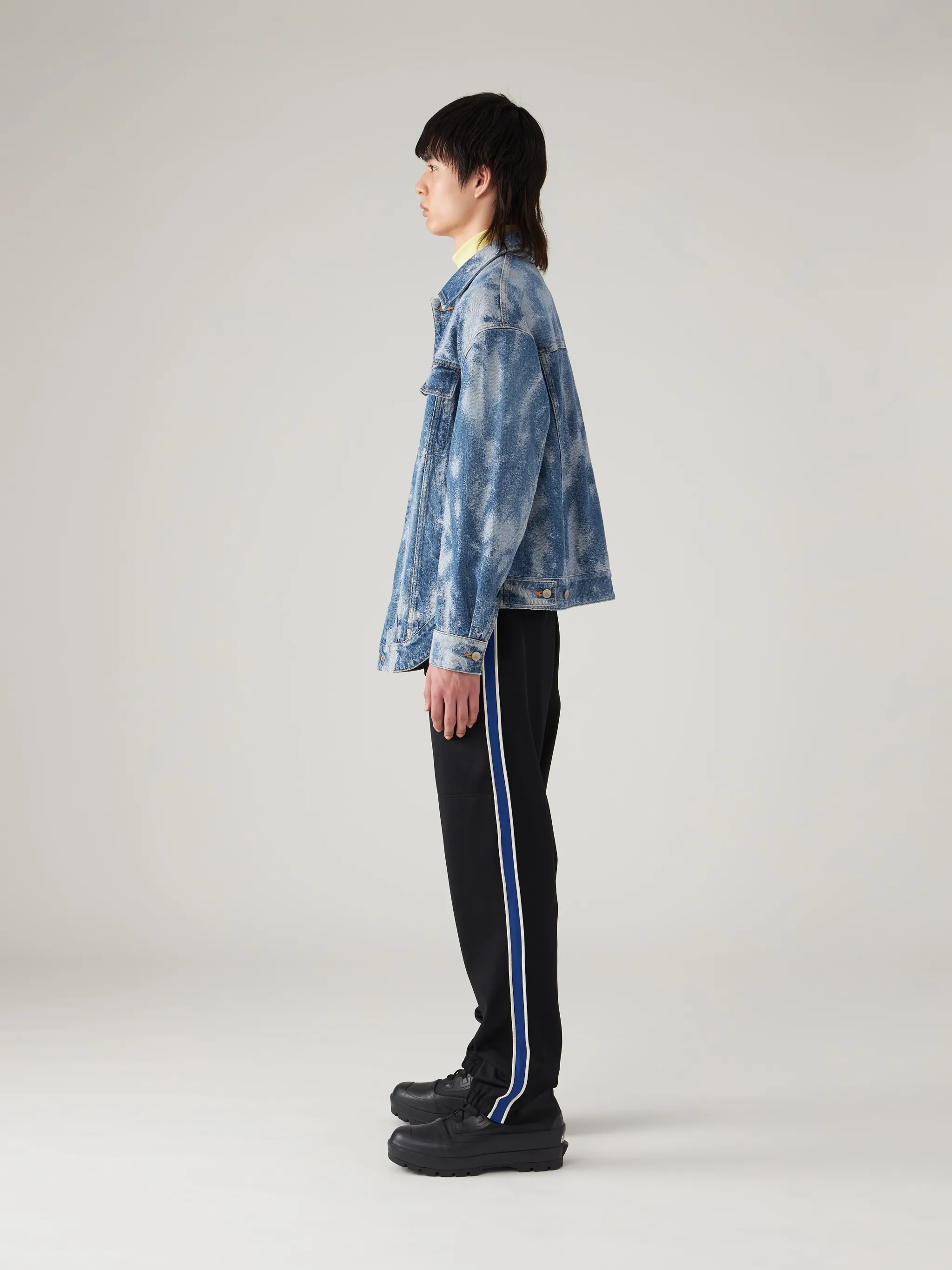 DENIM JACKET (JACQUARD)