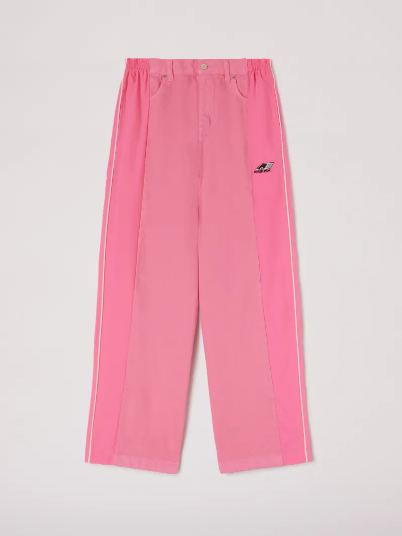 Denim Nylon Pants