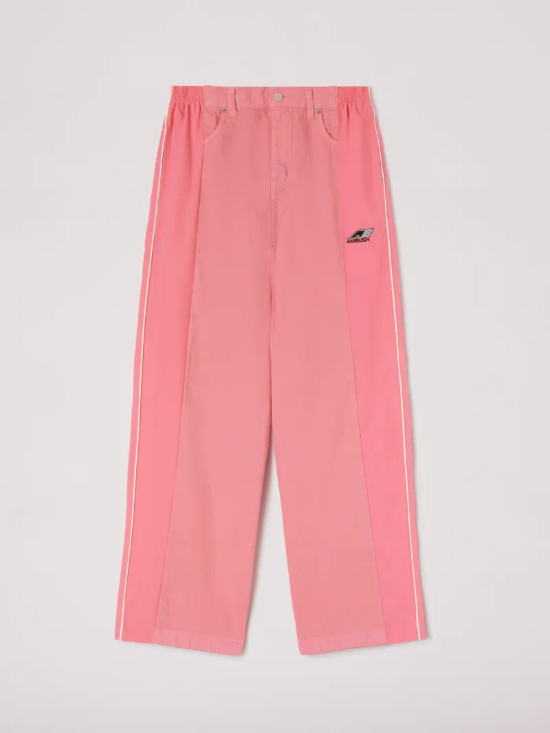 Denim Nylon Pants