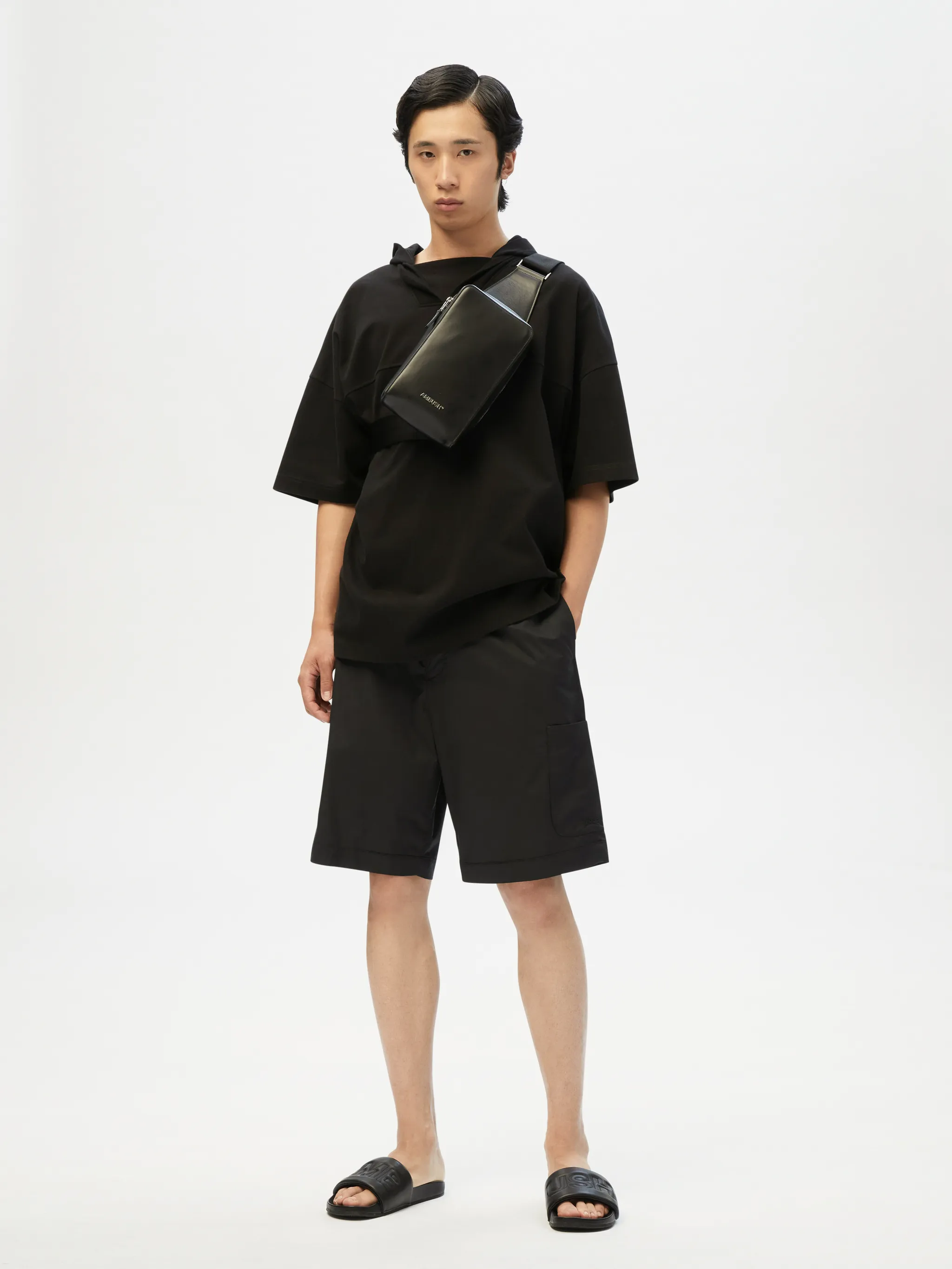 DRAWSTRING COTTON SHORTS