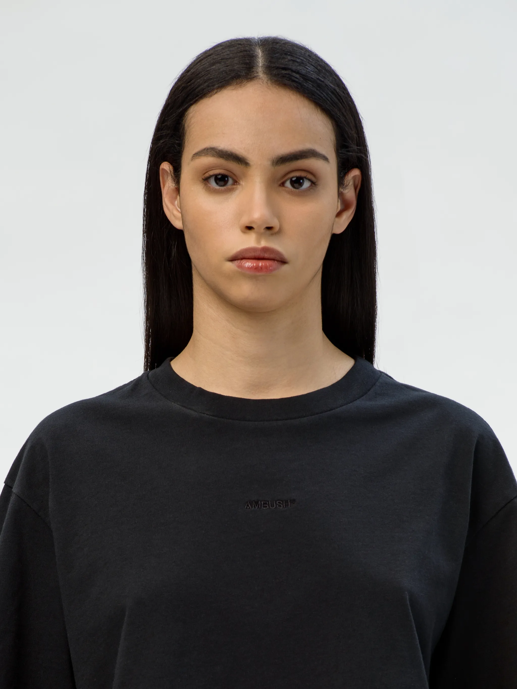 DRAWSTRING CROPPED T-SHIRT