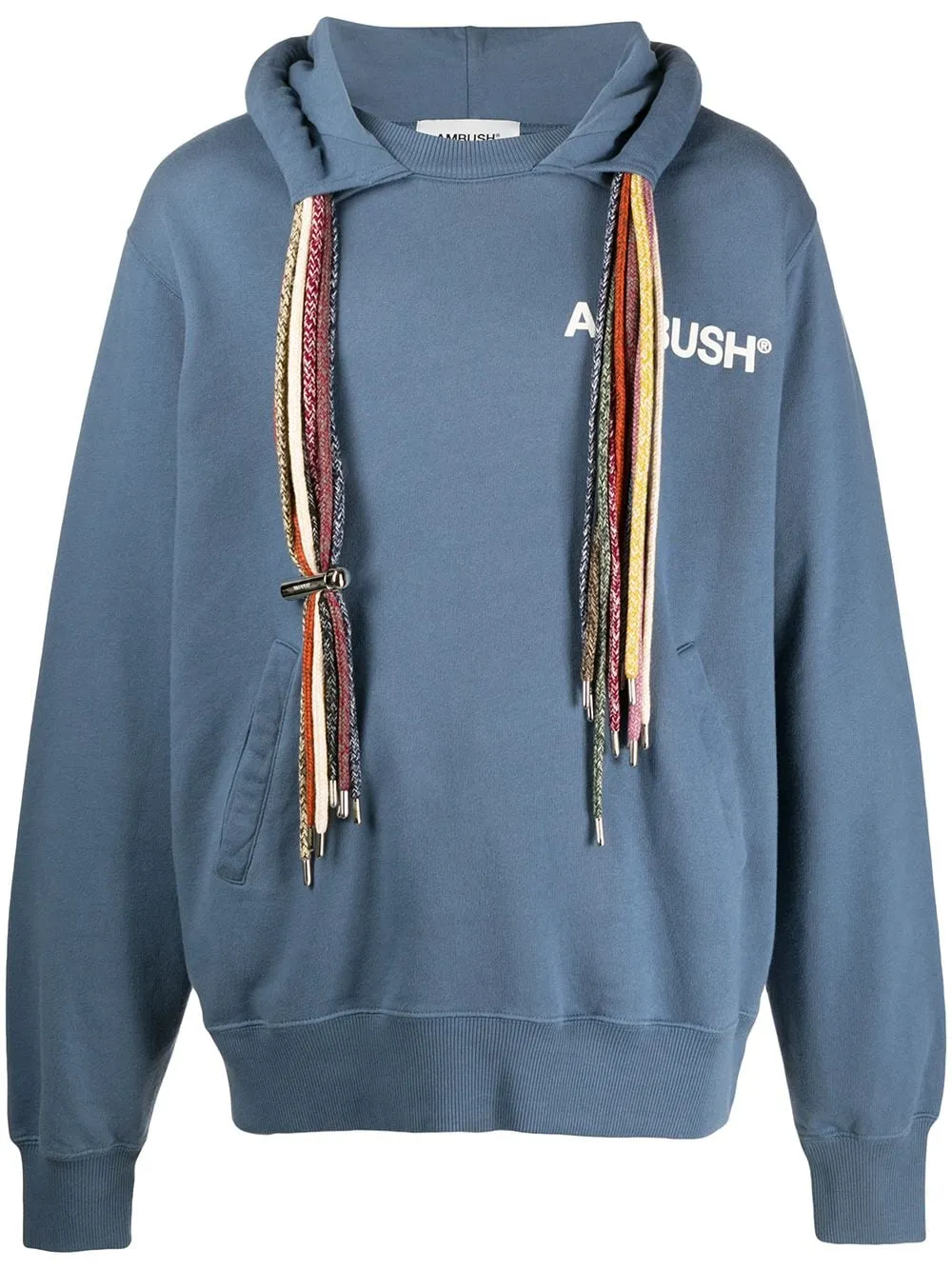 embellished drawstring hoodie