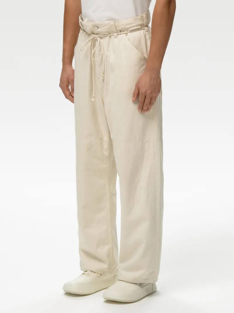 DRAWSTRING OVERSIZED DENIM PANTS AMBUSH® Official