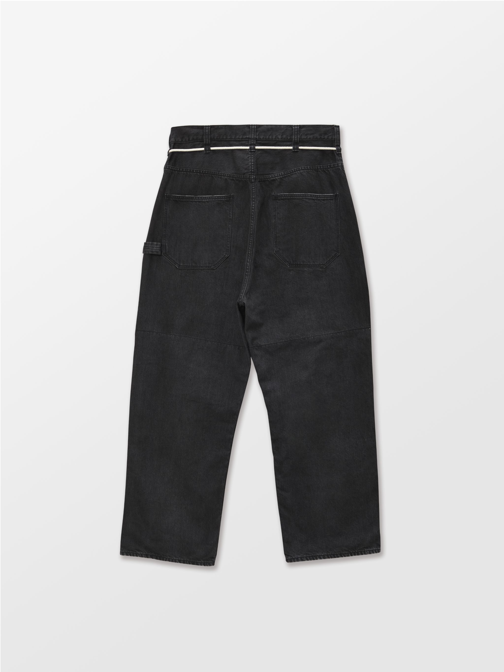 denim pants black