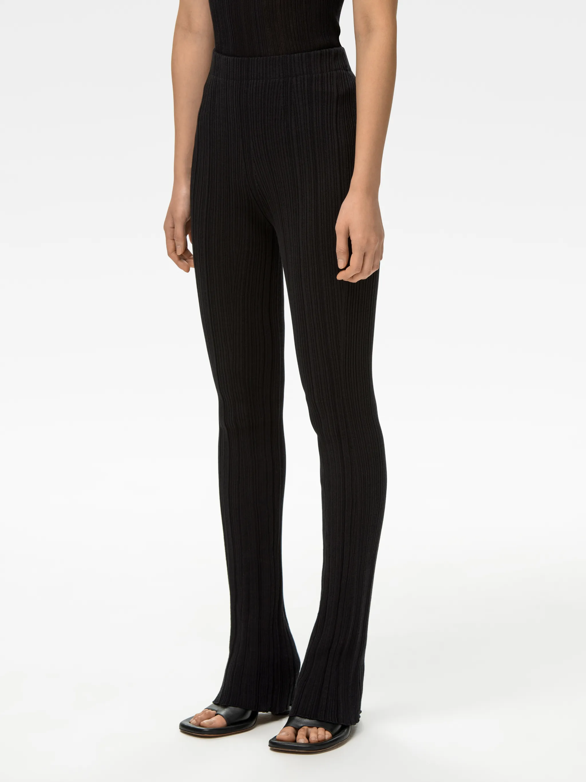ELASTICBAND KNIT PANTS