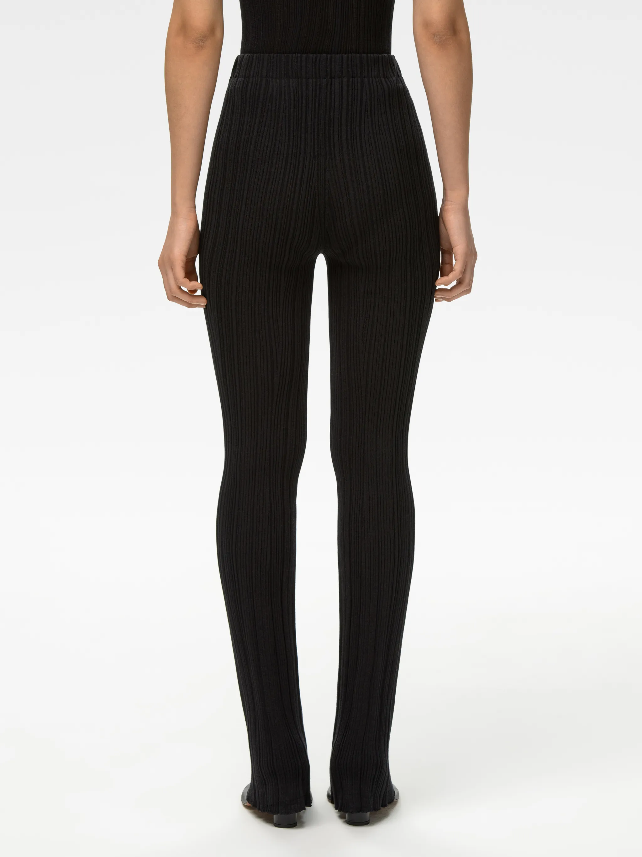 ELASTICBAND KNIT PANTS