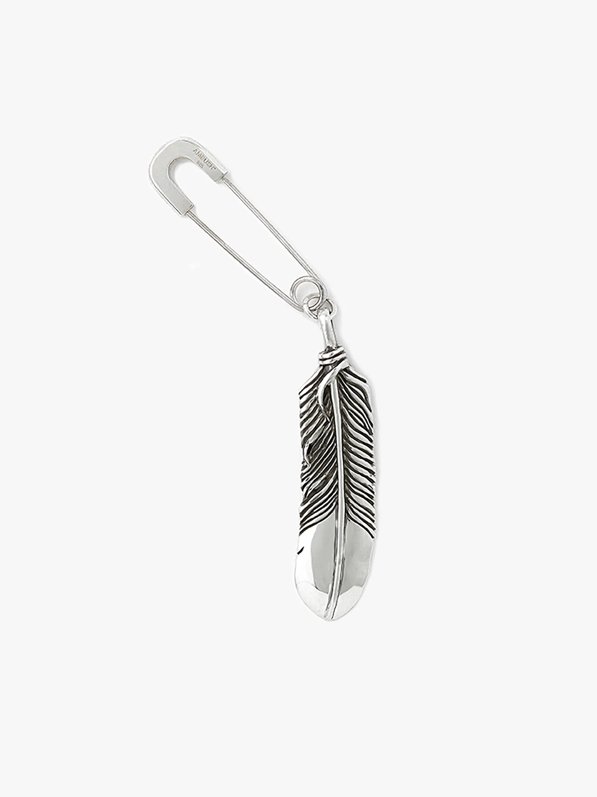 FEATHER CHARM EARRING