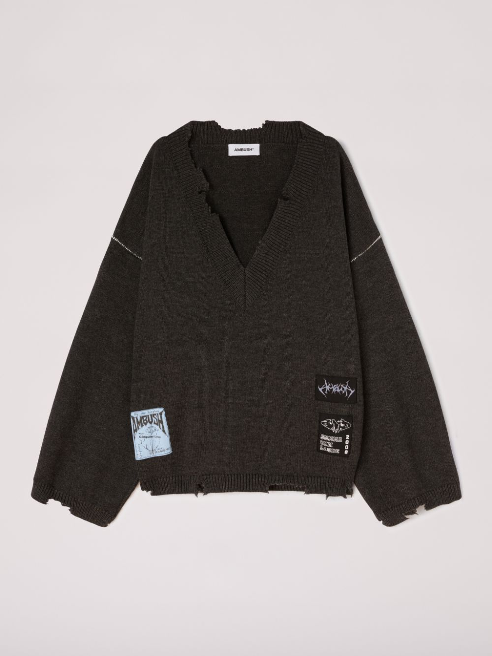 FELTED KNIT V-NECK | AMBUSH®