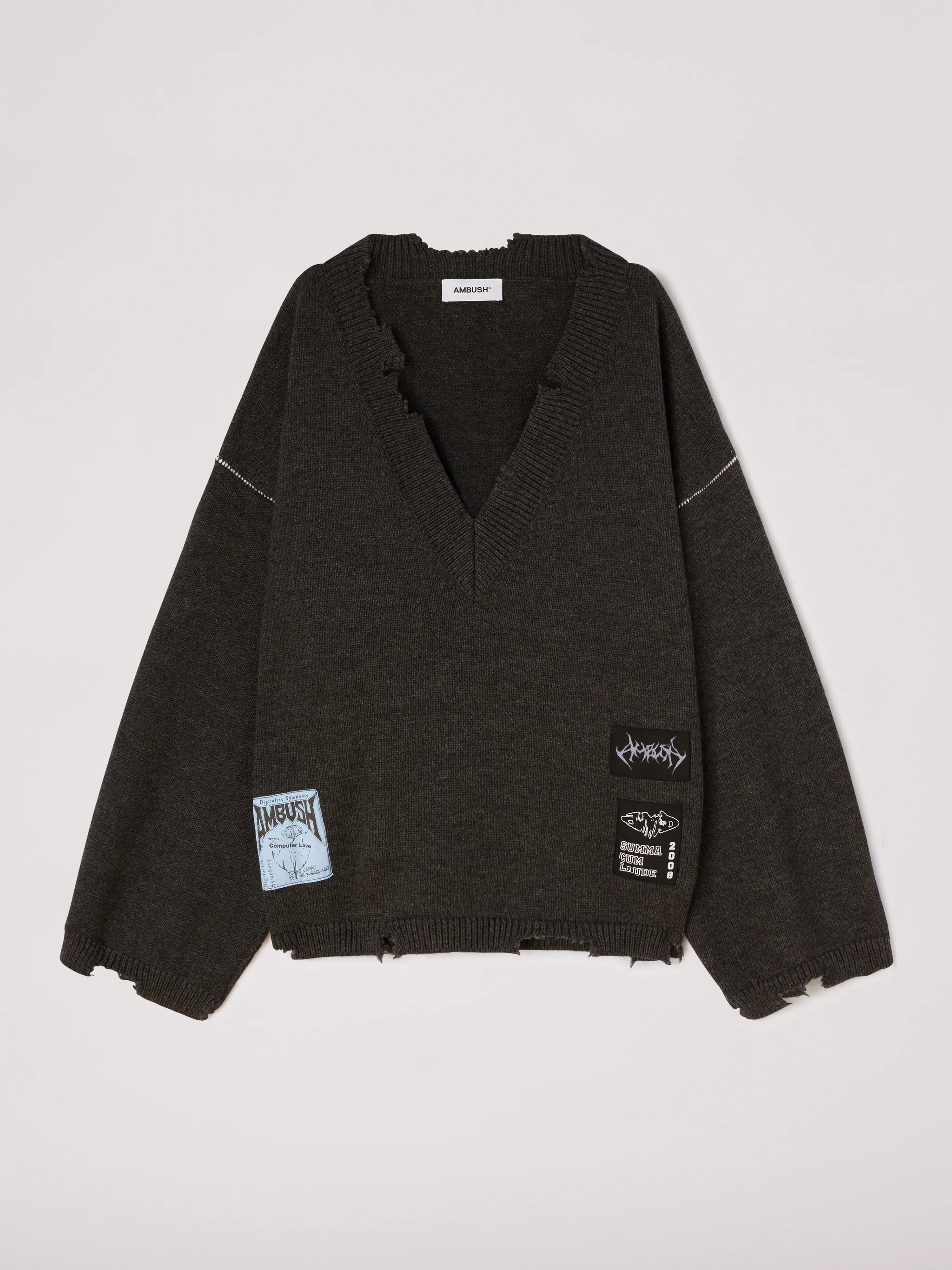 FELTED KNIT V-NECK | AMBUSH® Official