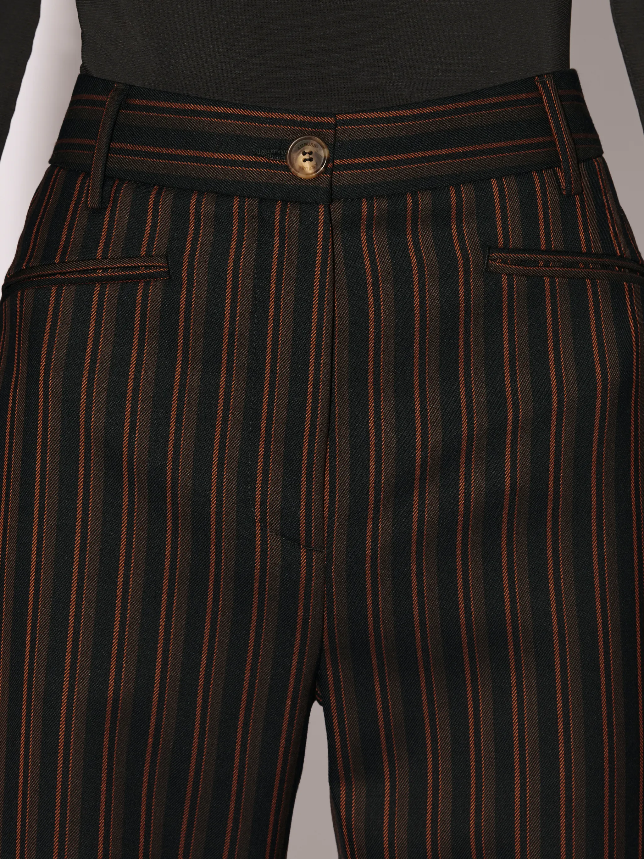 FITTED FLARE PANTS