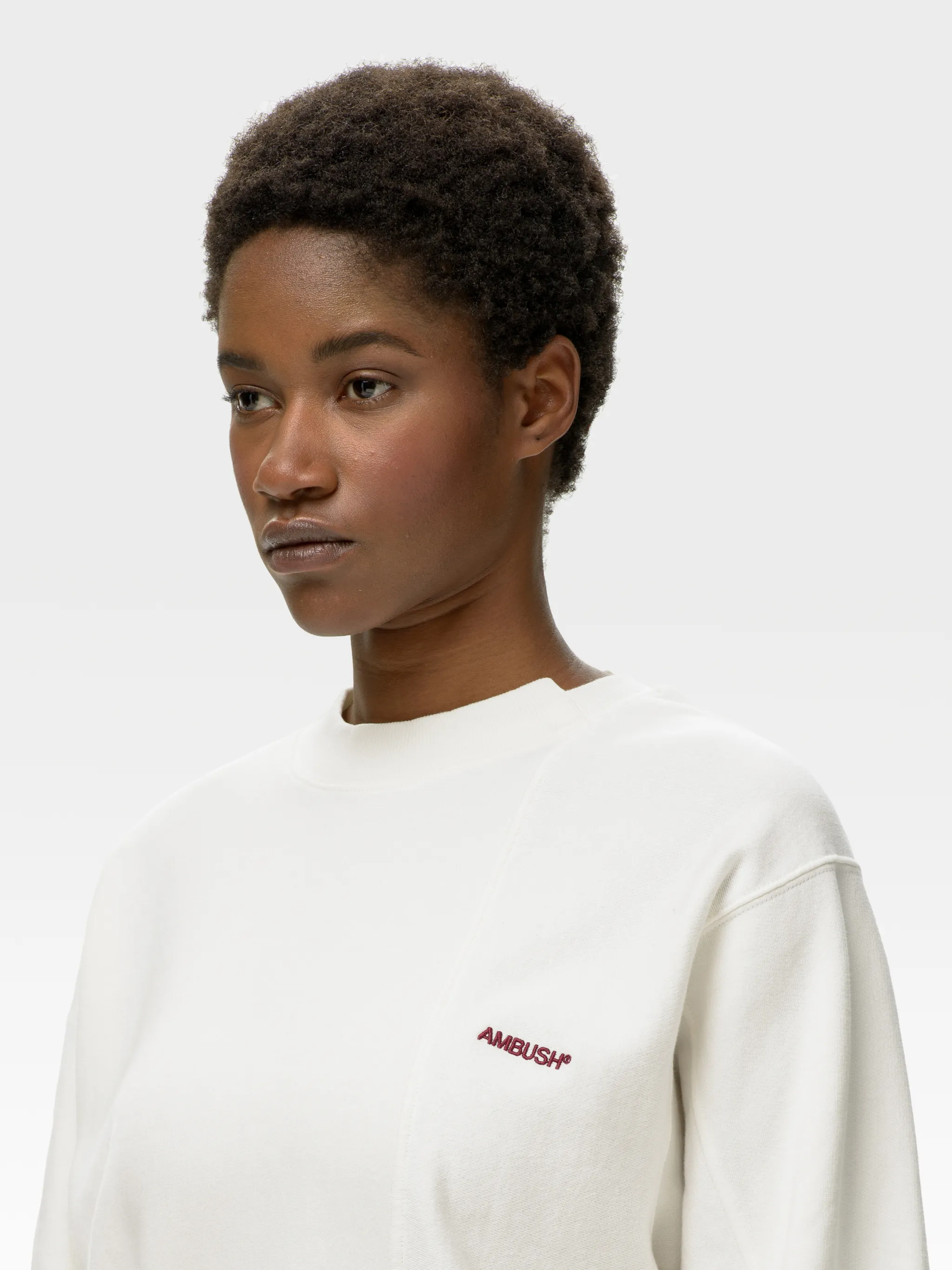 FLEECE MIX SWEATSHIRT