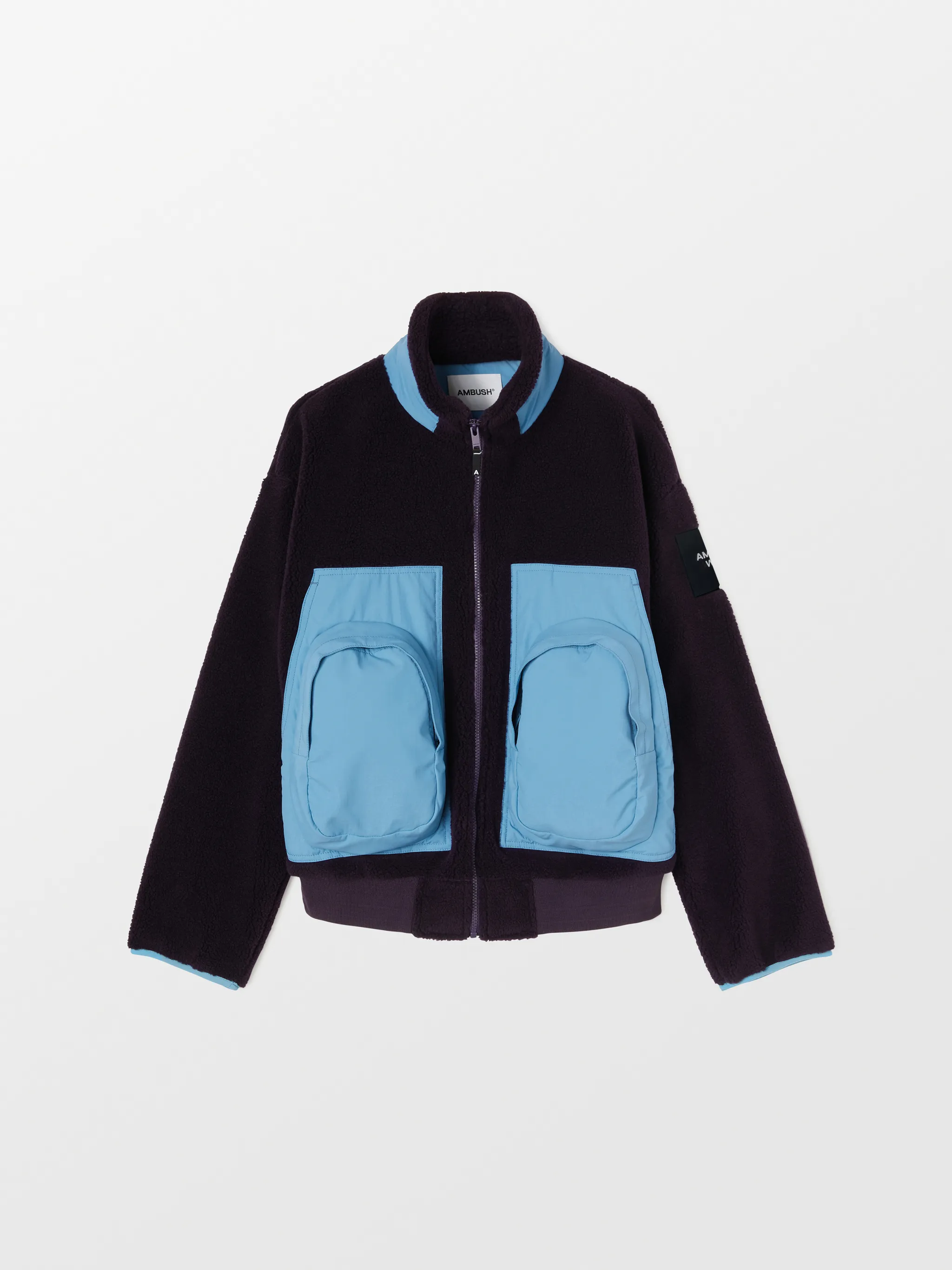 FLEECE PANEL JACKET