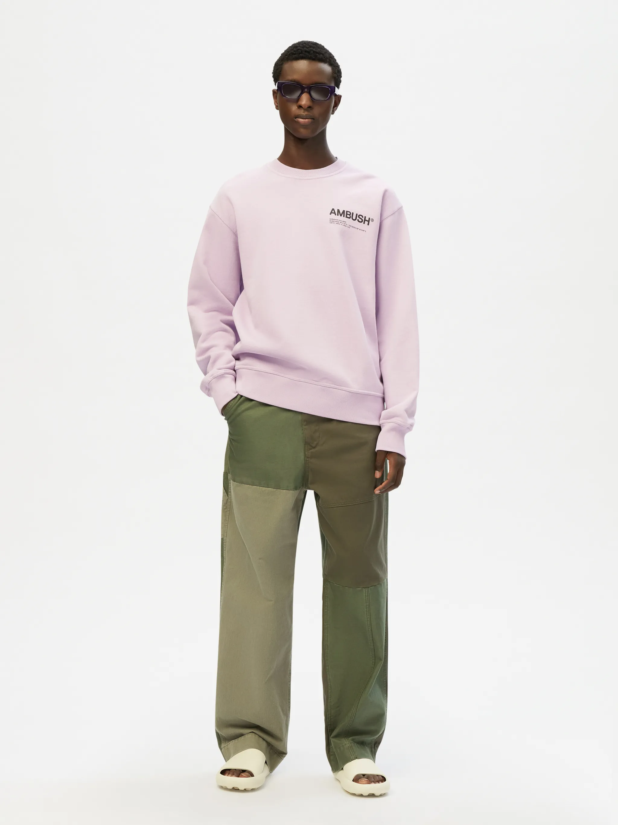 FLEECE WORKSHOP CREWNECK