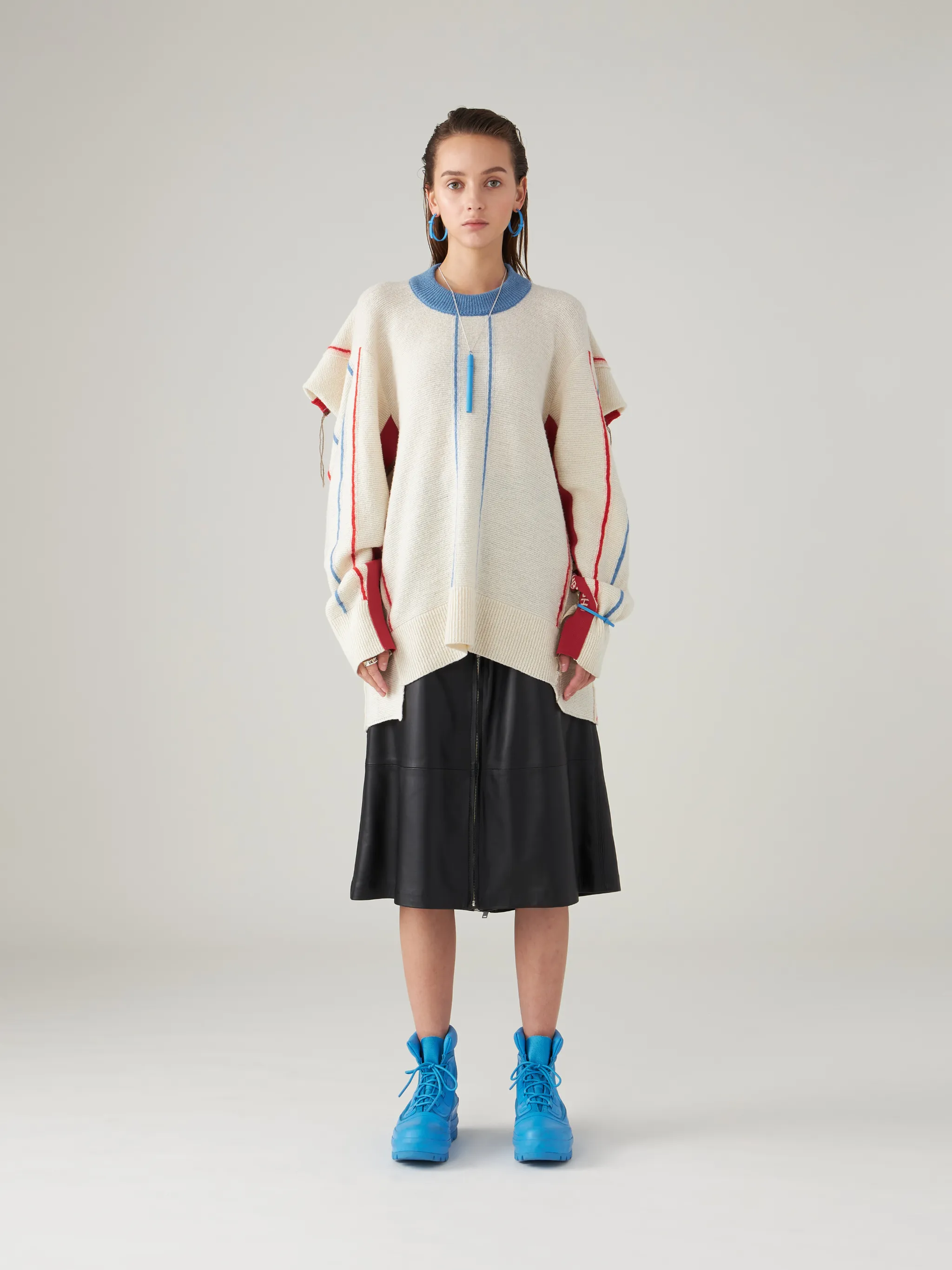 FOLDING CREWNECK KNIT 1