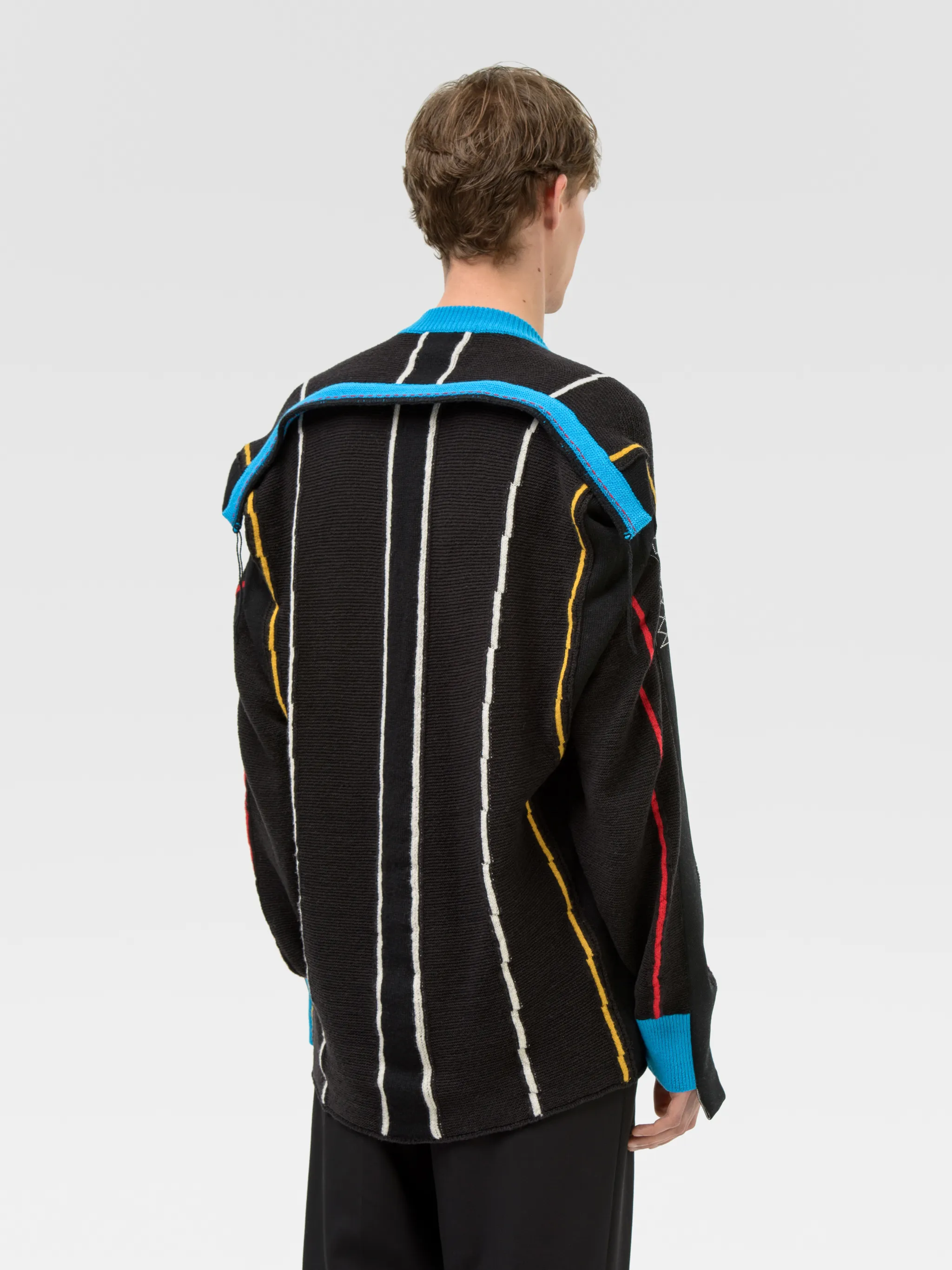 FOLDING KNIT SWEATER