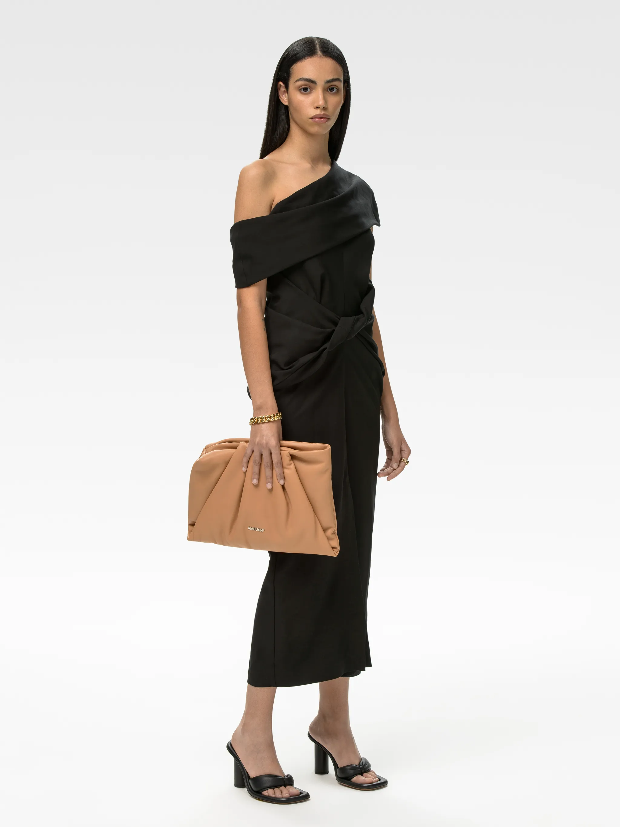 FRONT TIED DRESS