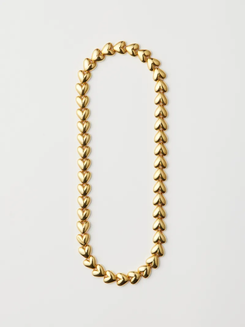 HEART LINK NECKLACE 925