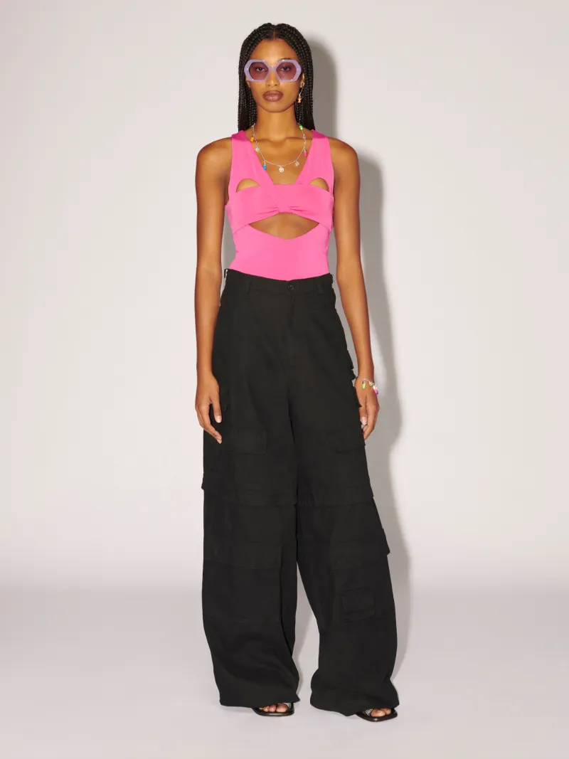 Heart Shaped Sleeveless Top