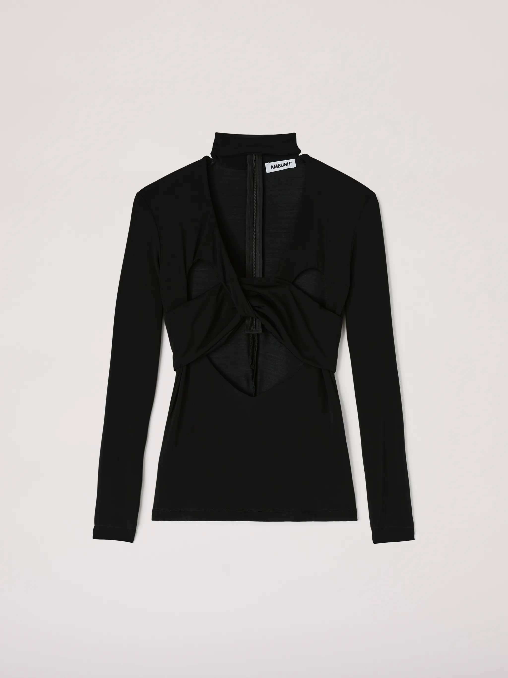 Heart Shaped Turtle Neck Top