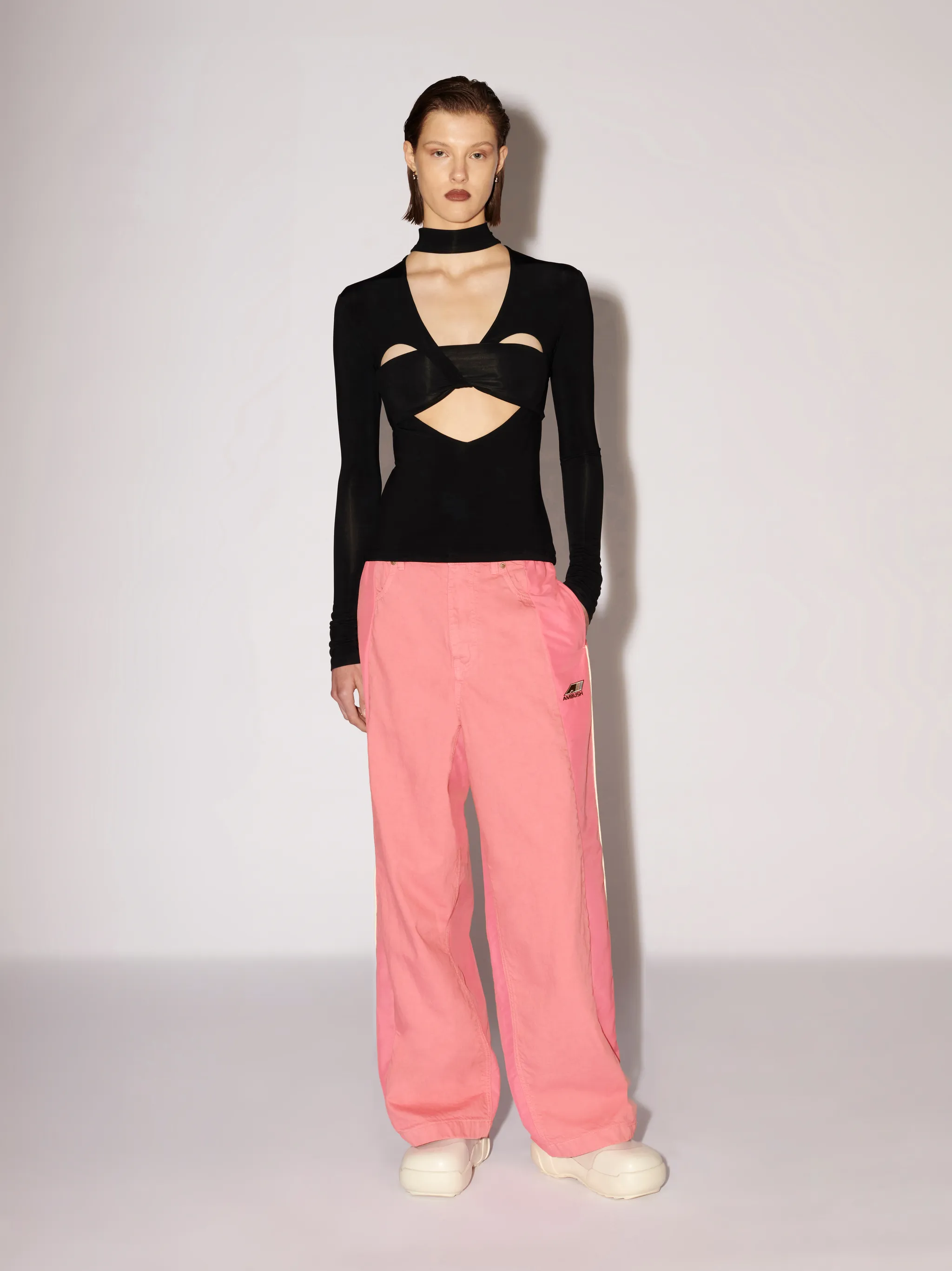 Heart Shaped Turtle Neck Top
