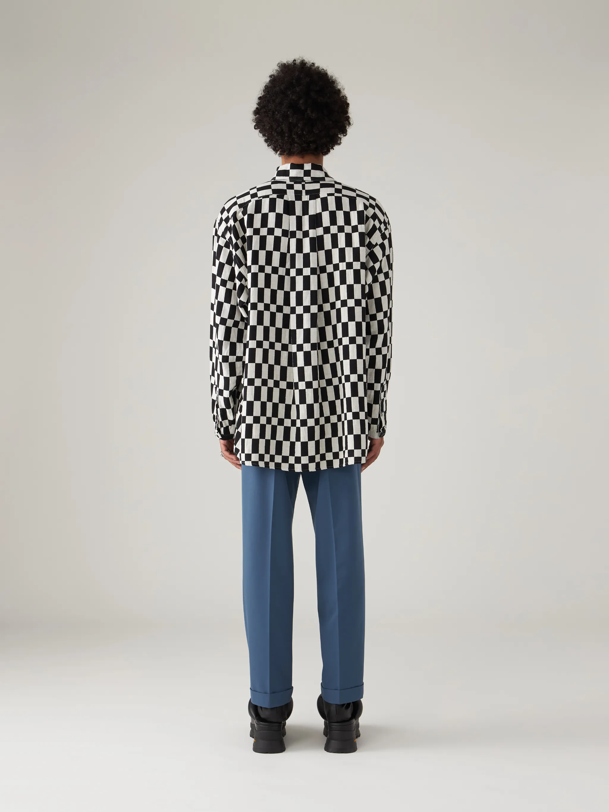 HIGH WAIST RELAXED TROUSER