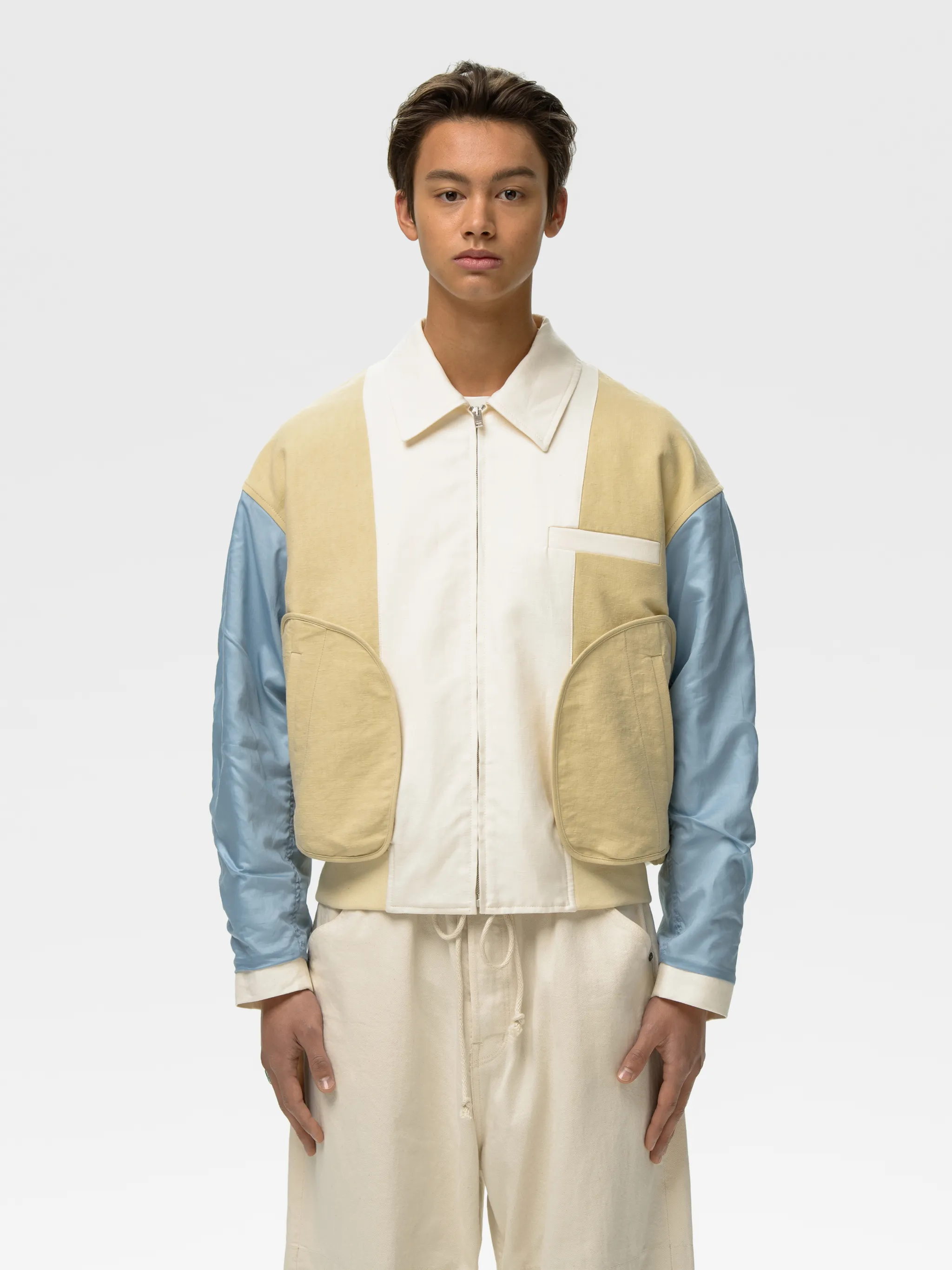 INSIDE OUT BOMBER JACKET