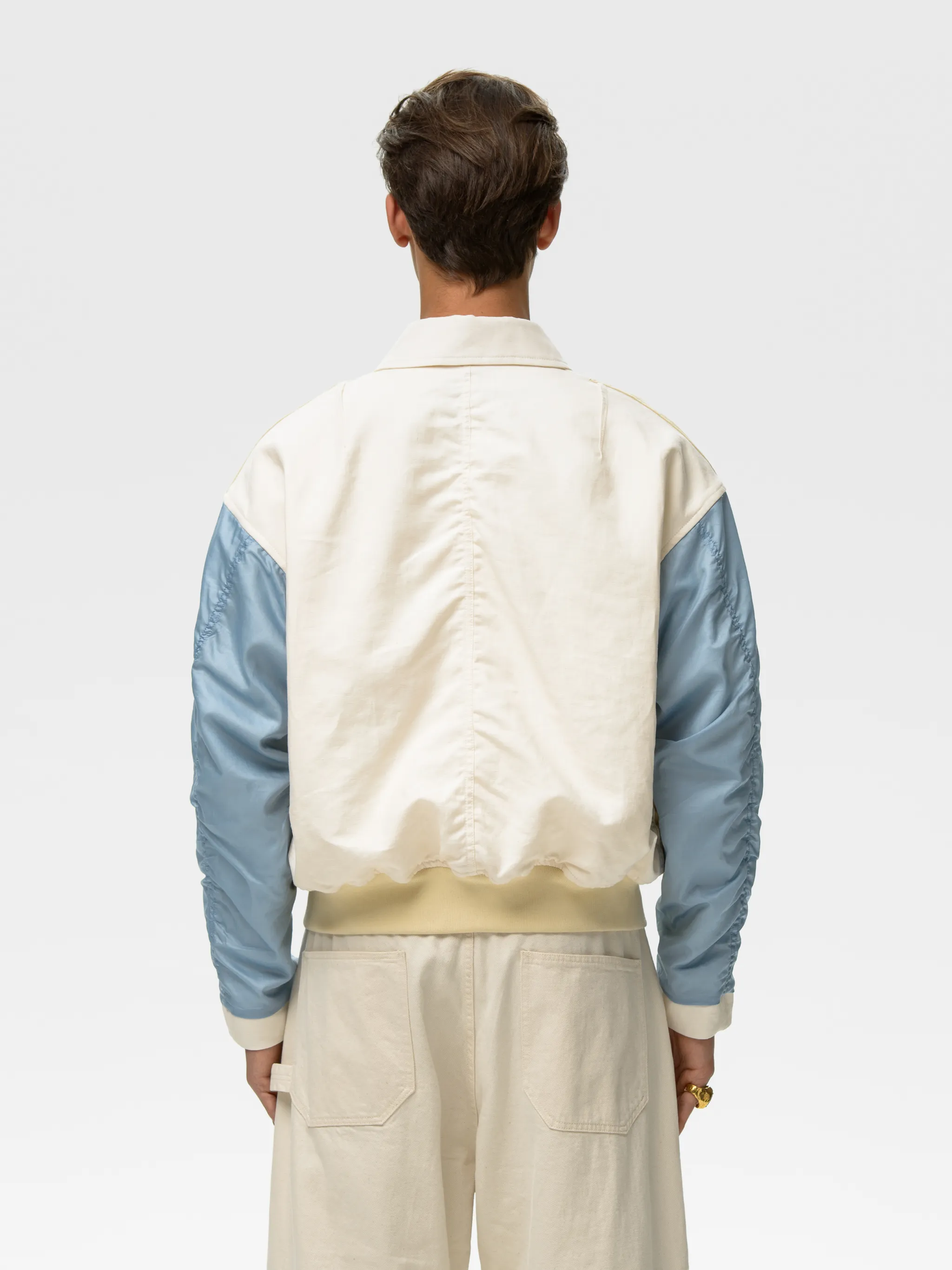 INSIDE OUT BOMBER JACKET