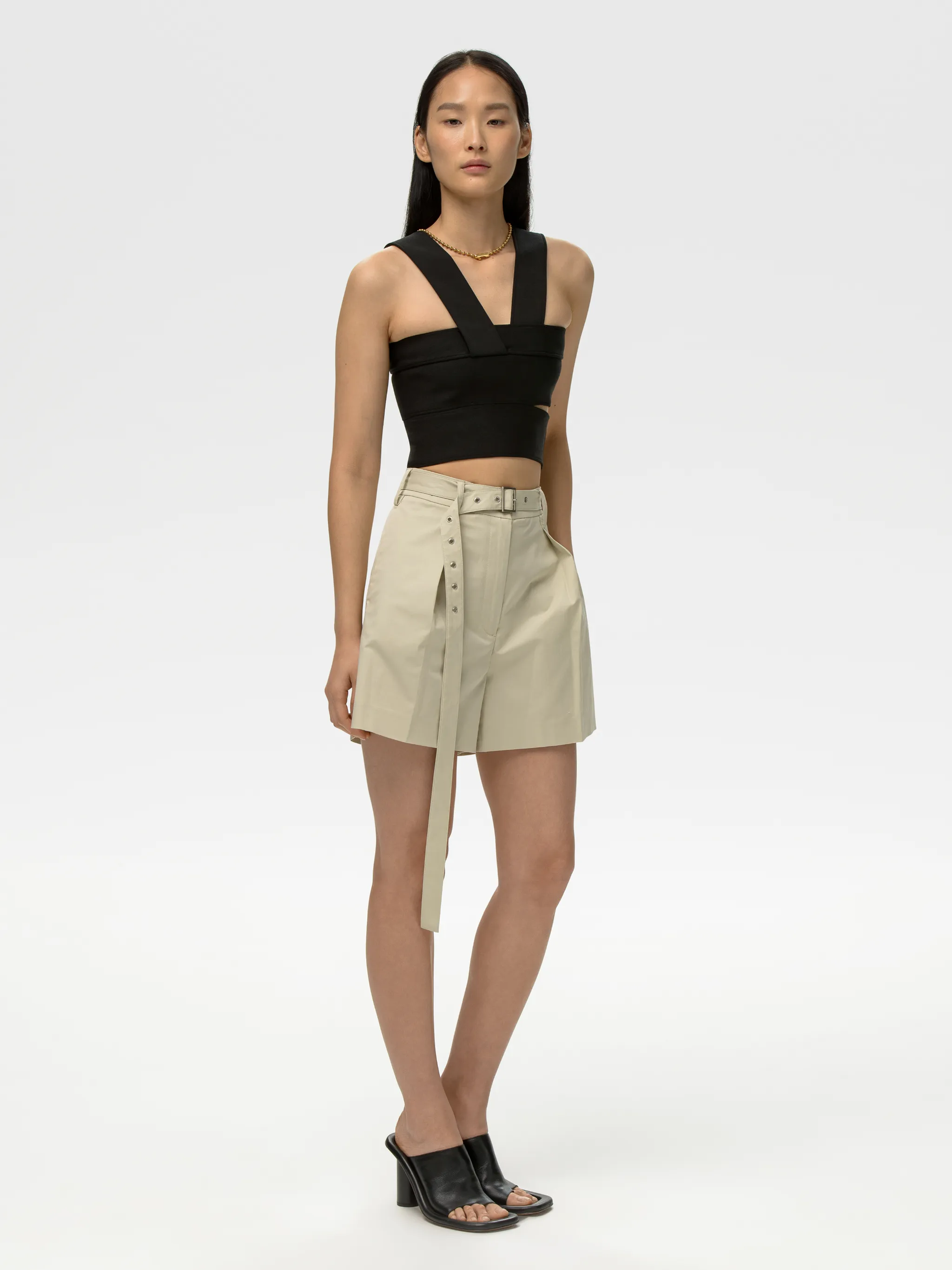 JERSEY HALTOR TOP