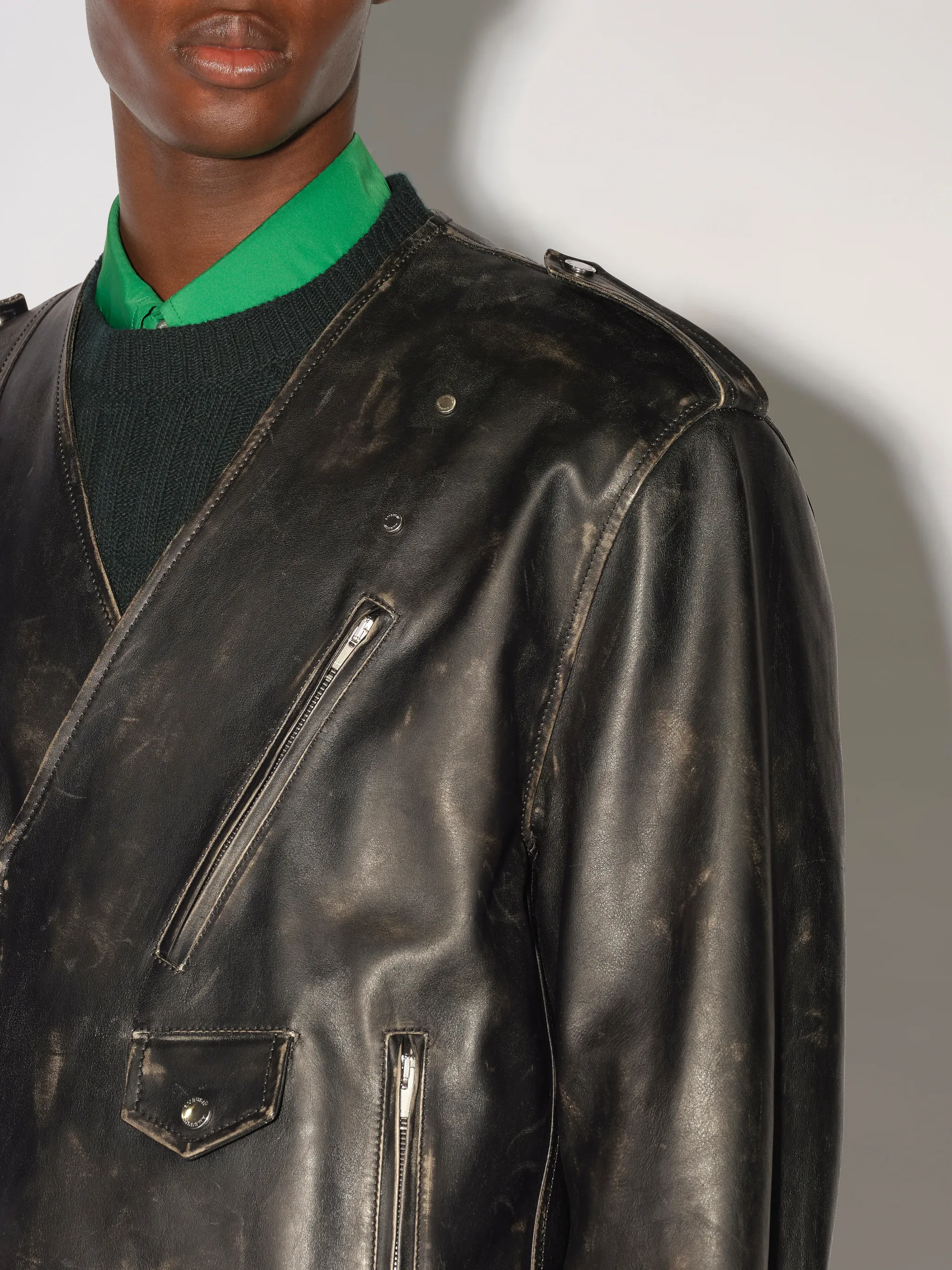 KIMONO BIKER JACKET