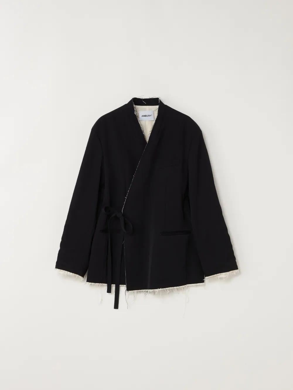 black kimono jacket