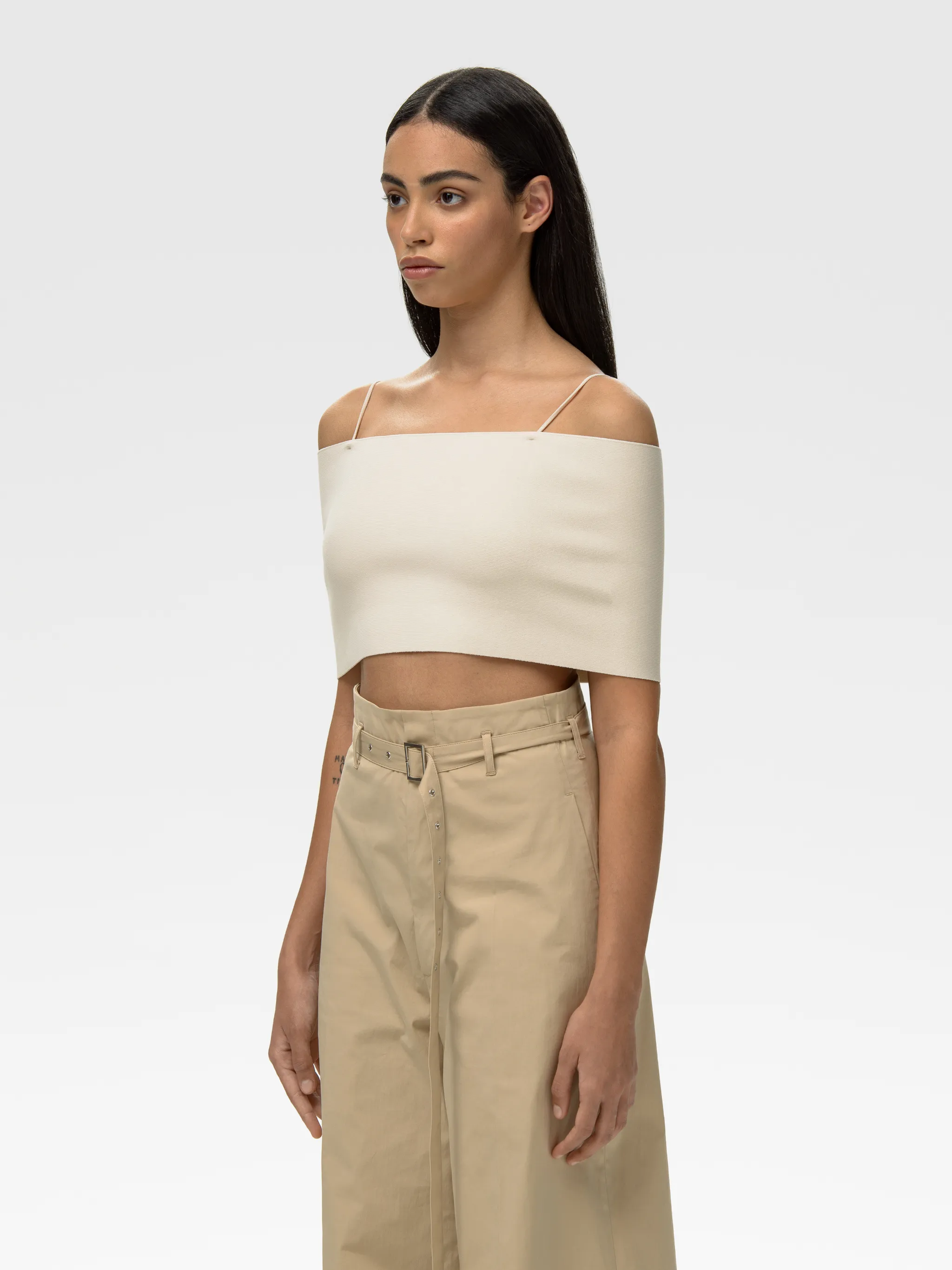 KNIT BAND TOP