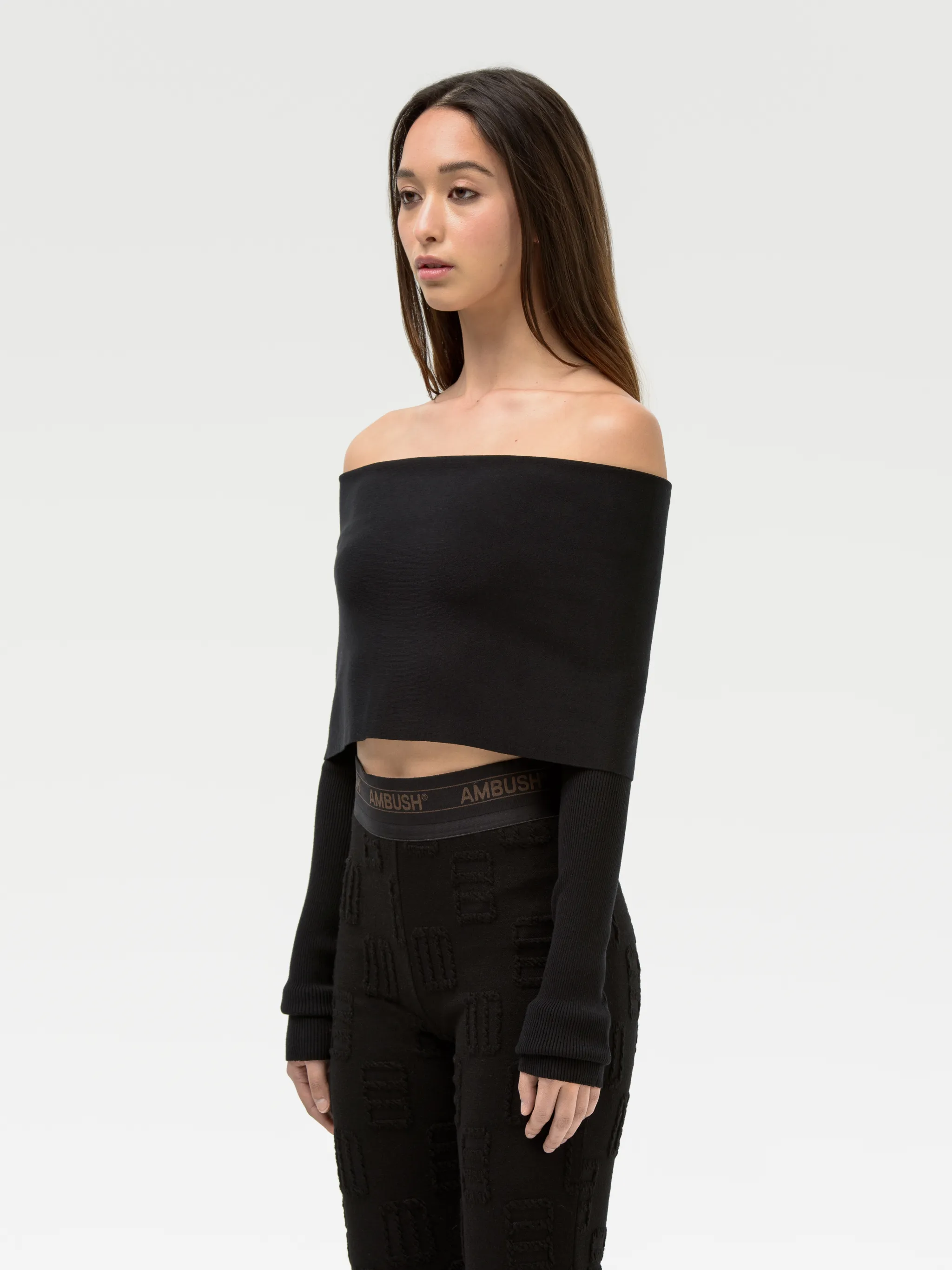 KNITTED BAND TOP