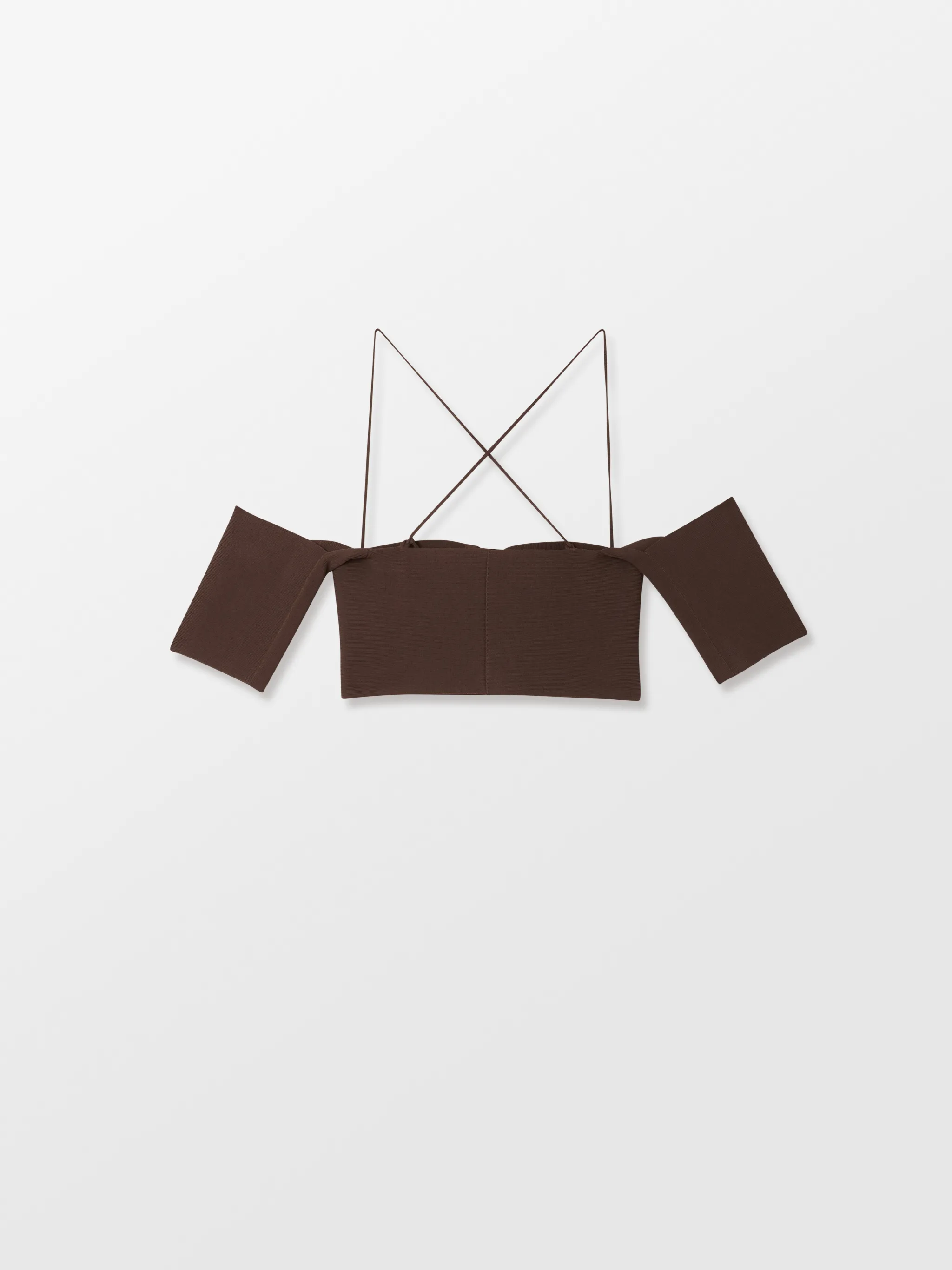 KNITTED TUBE TOP