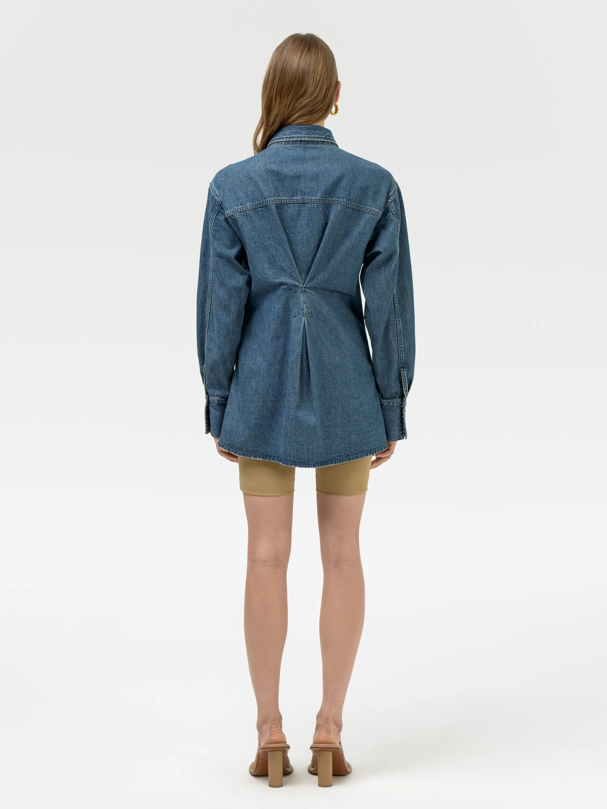 LADIES DENIM SHIRT