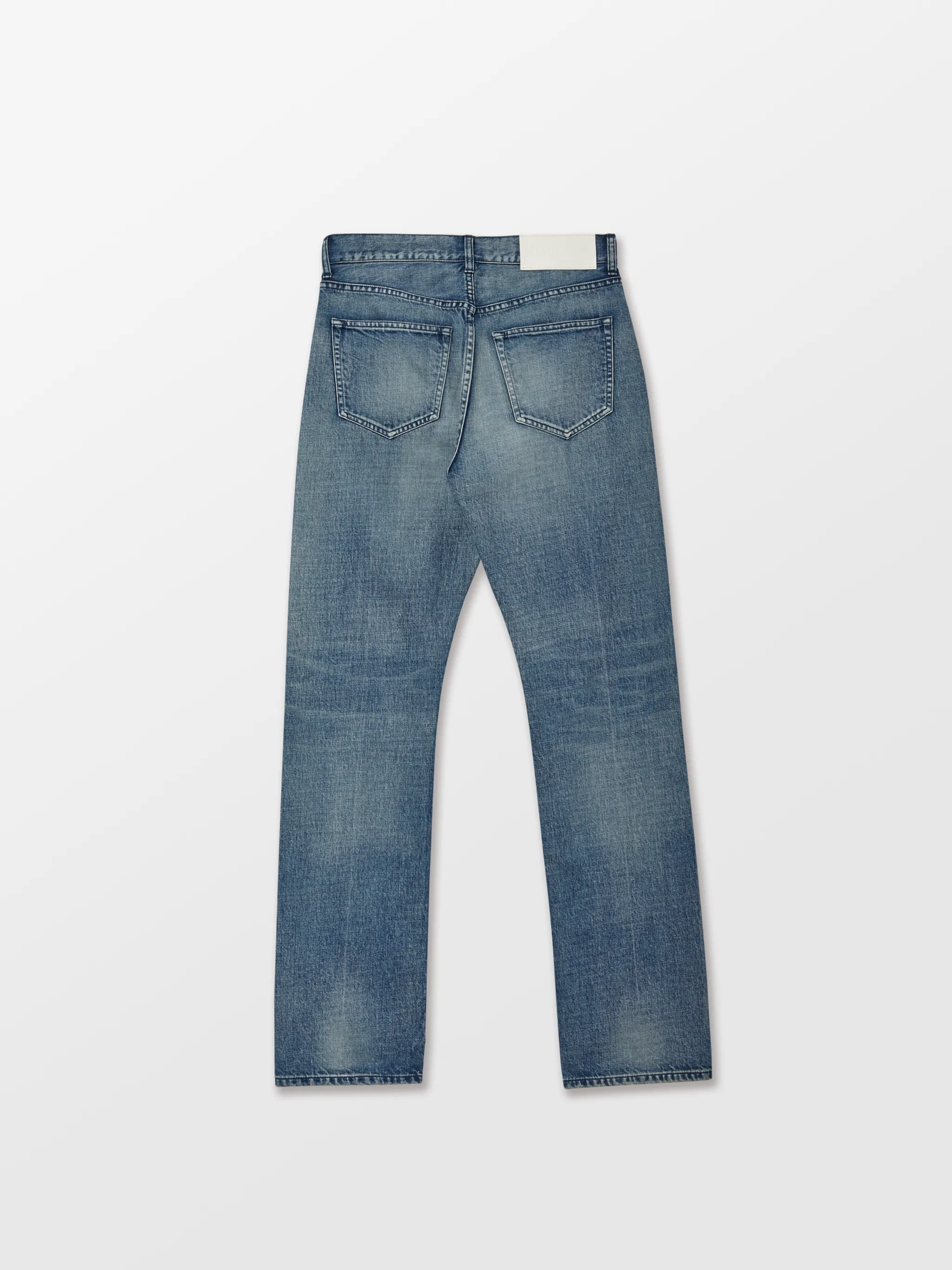 LADIES RELAX FIT DENIM PANTS