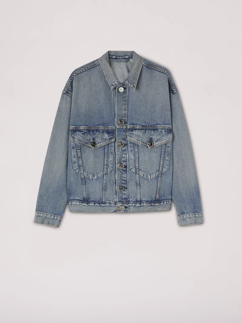 Levi’s® x AMBUSH® 晶饰宽松卡车司机夹克 （AMBUSH® 独家发售）