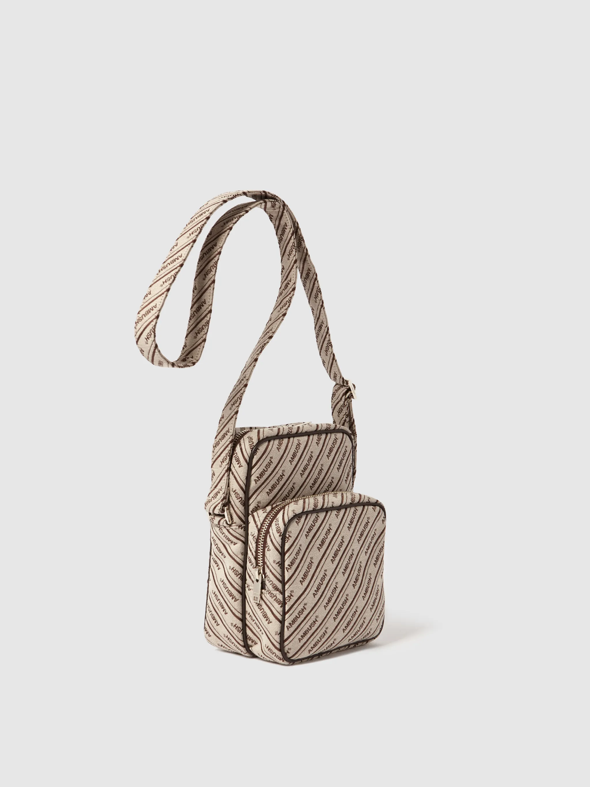 LOGO CANVAS CROSSBODY BAG