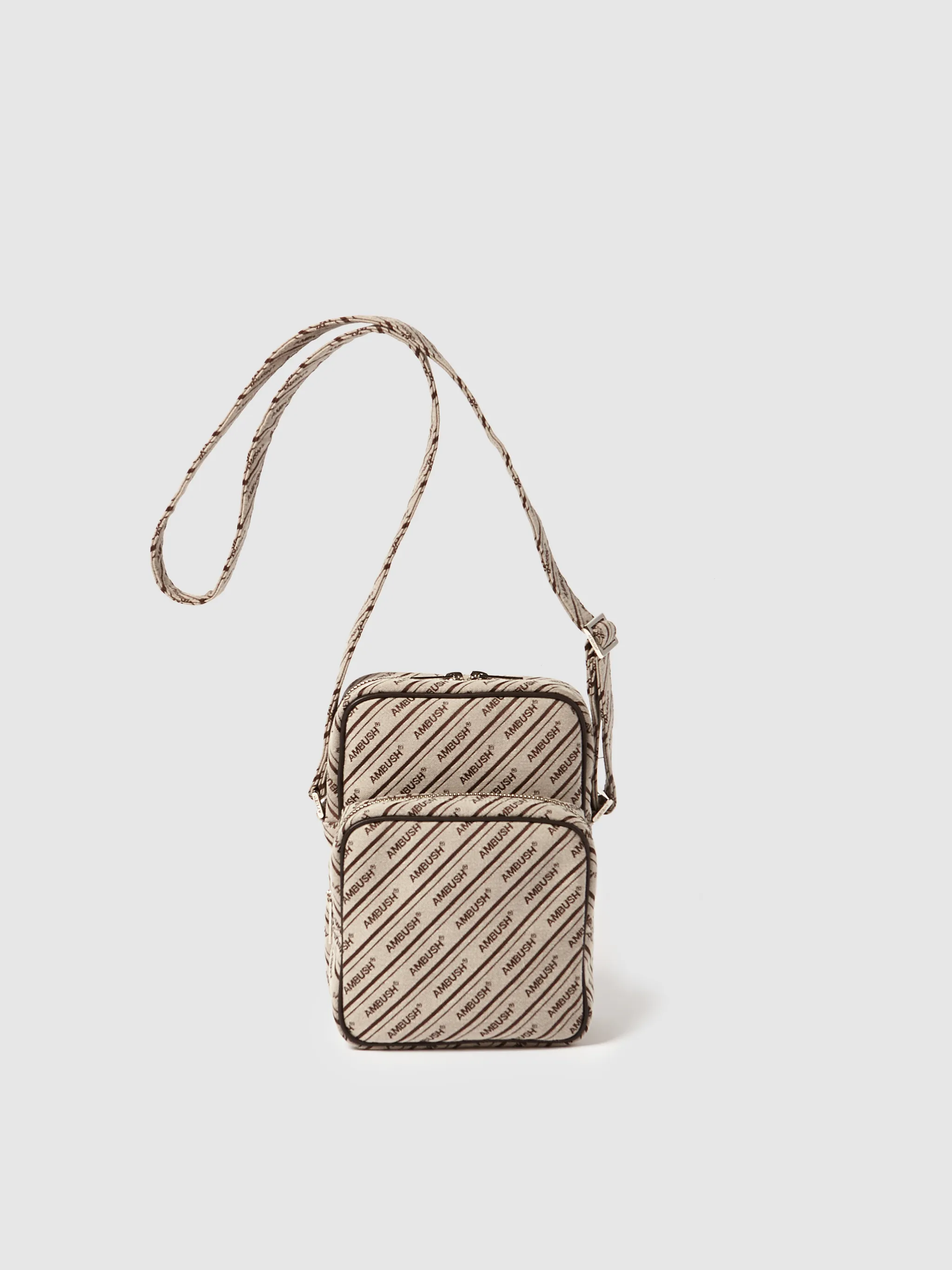 LOGO CANVAS CROSSBODY BAG