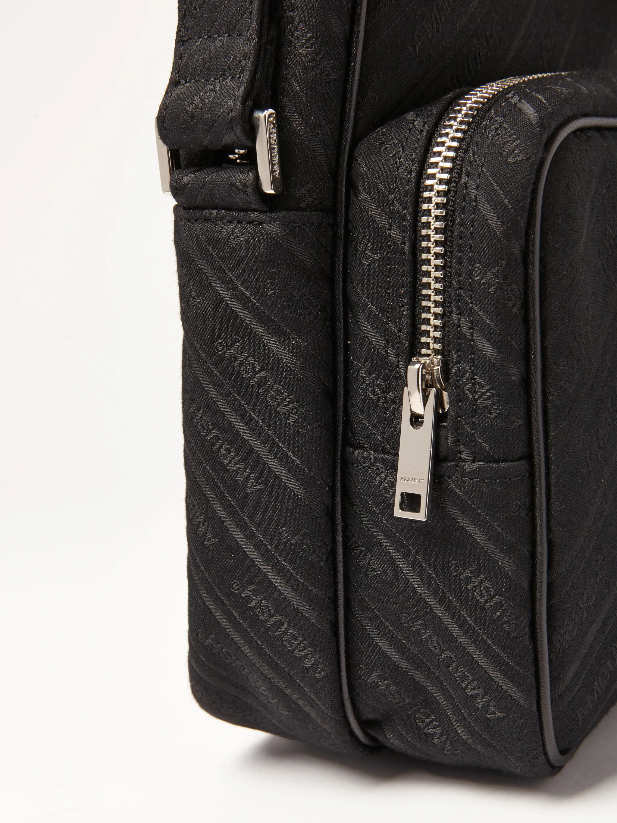 LOGO CANVAS CROSSBODY BAG