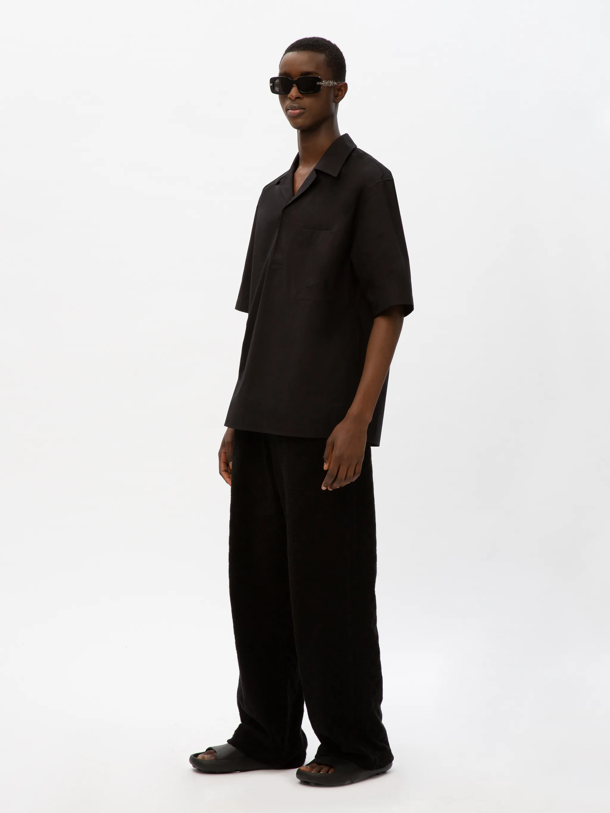 LOGO-EMBROIDERED SHORT-SLEEVE SHIRT