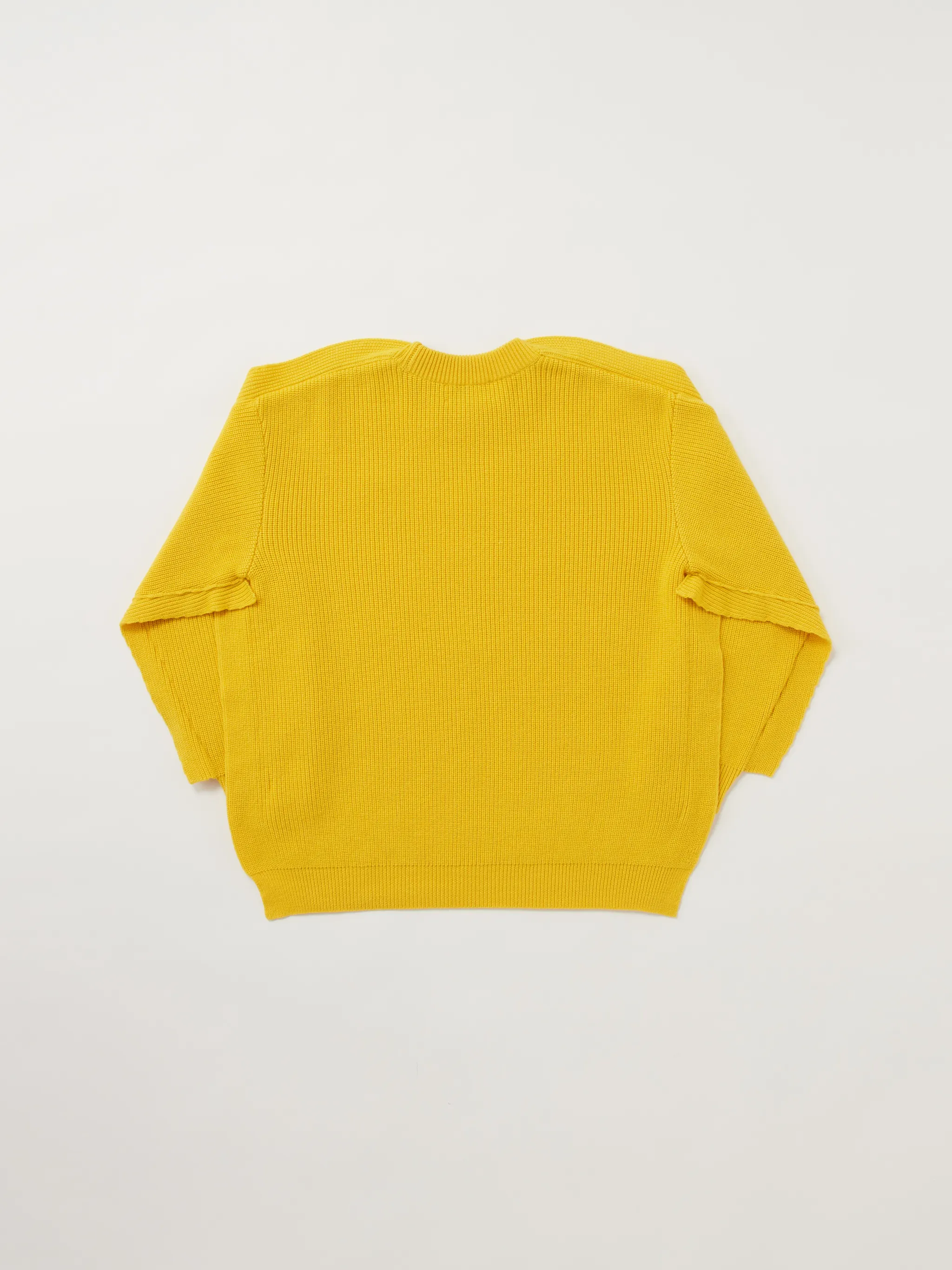 logo patch detail knitted jumper