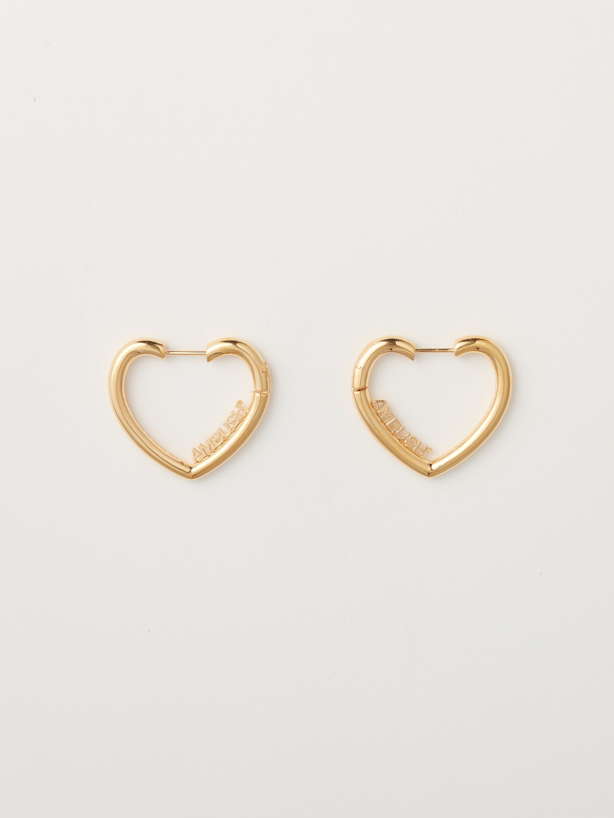 mini heart earrings