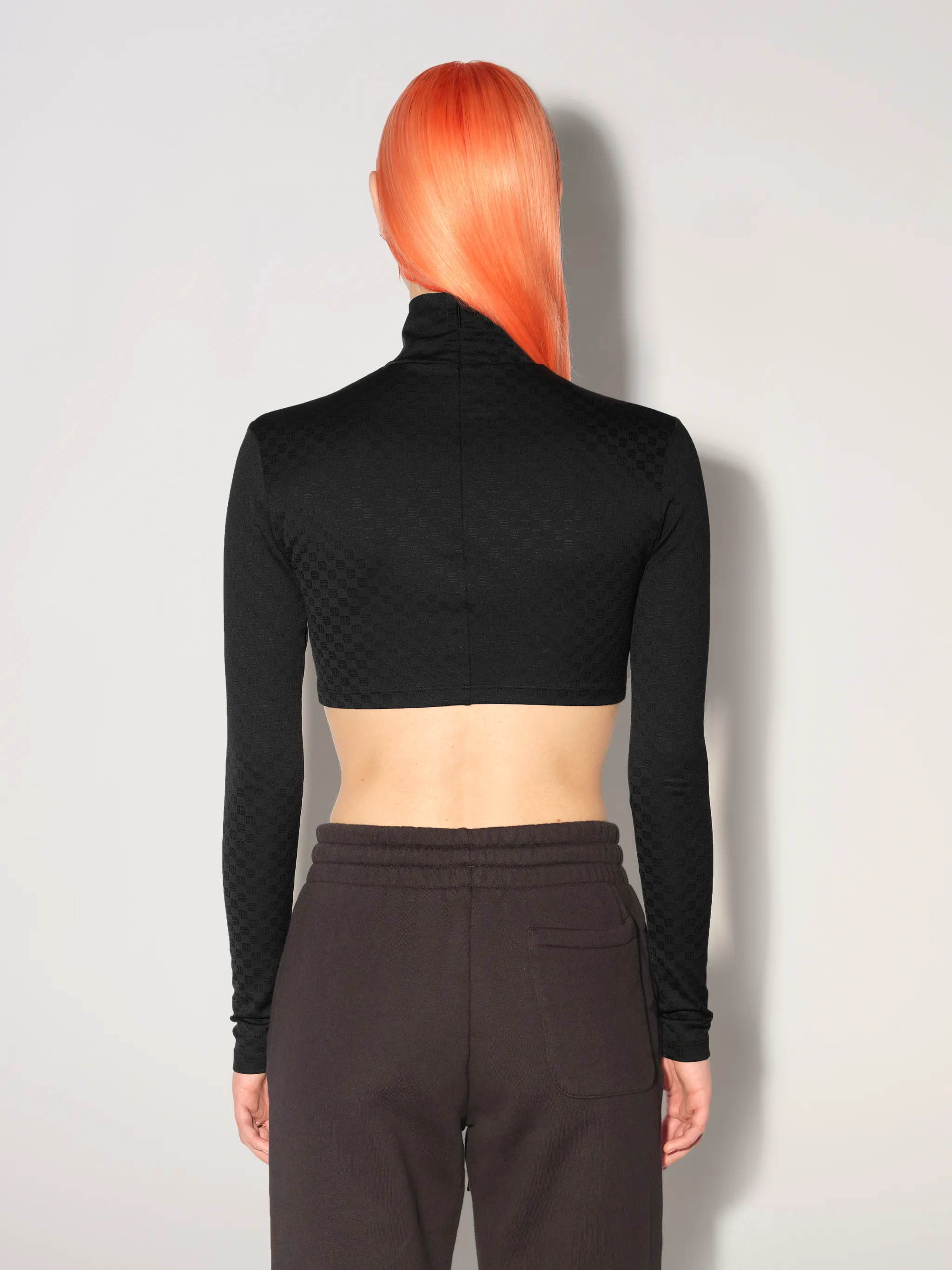 MINI MONOGRAM CROP TOP