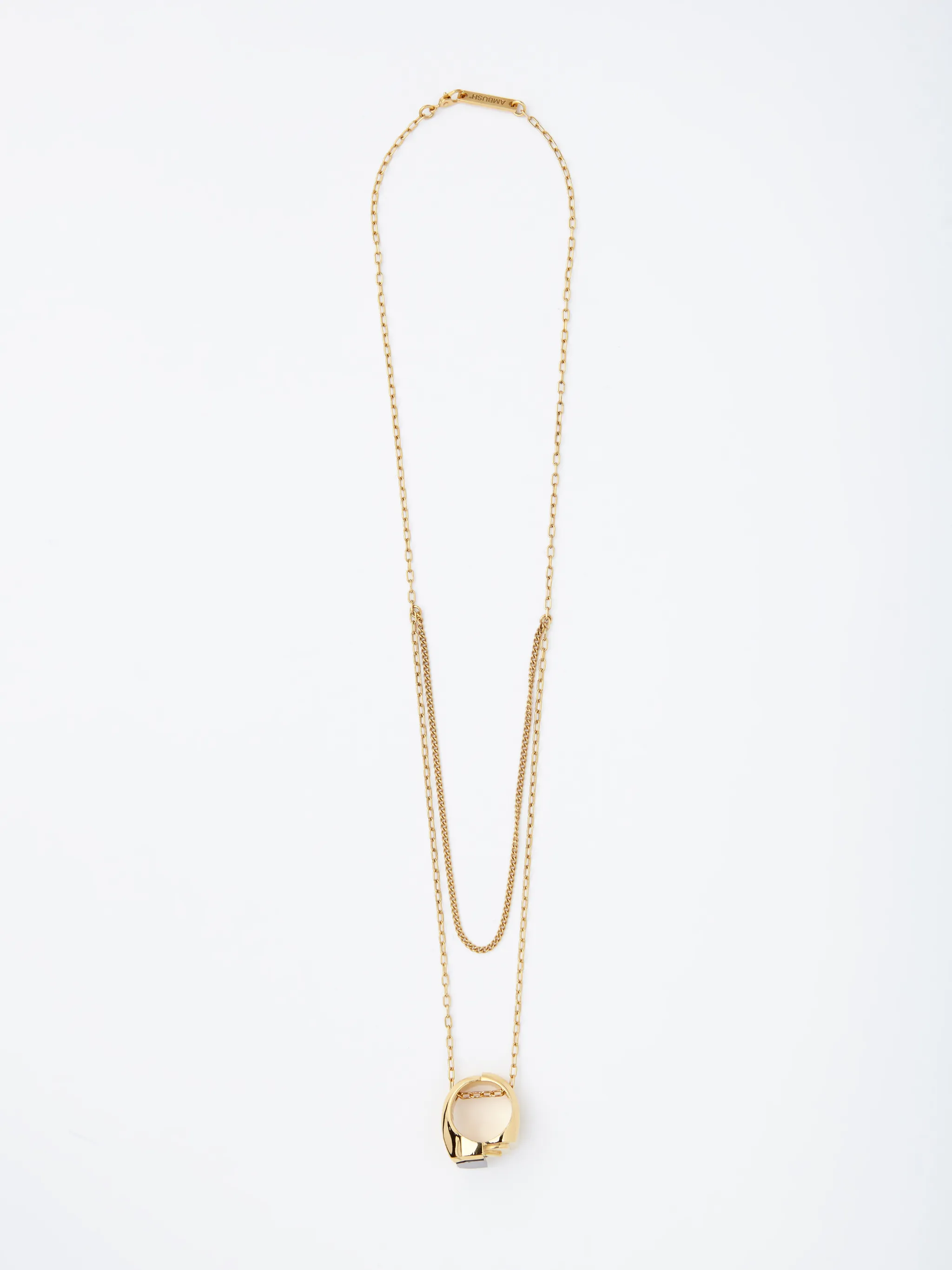 MISFIT STONE RING NECKLACE